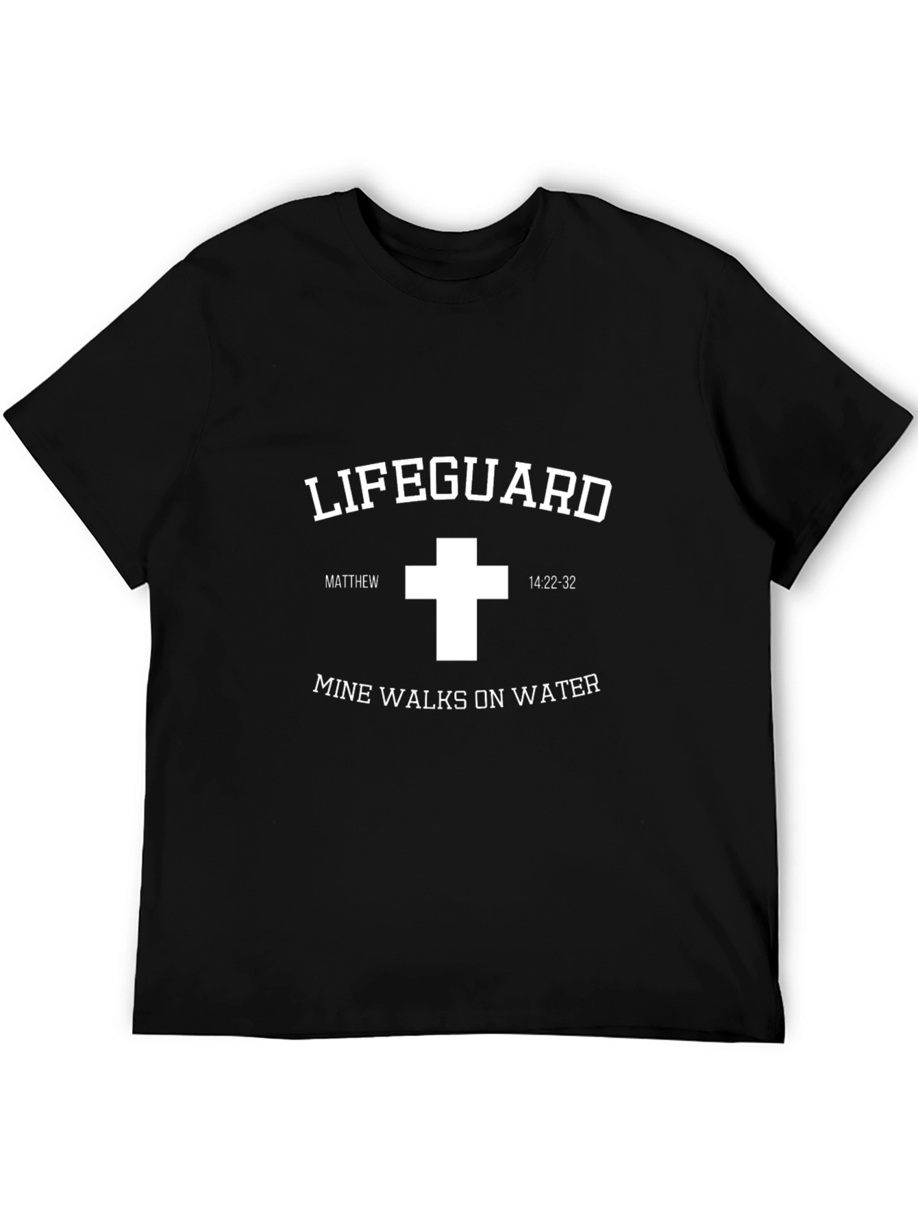 Lifeguard Jesus T-Shirt - Mine Walks on Water