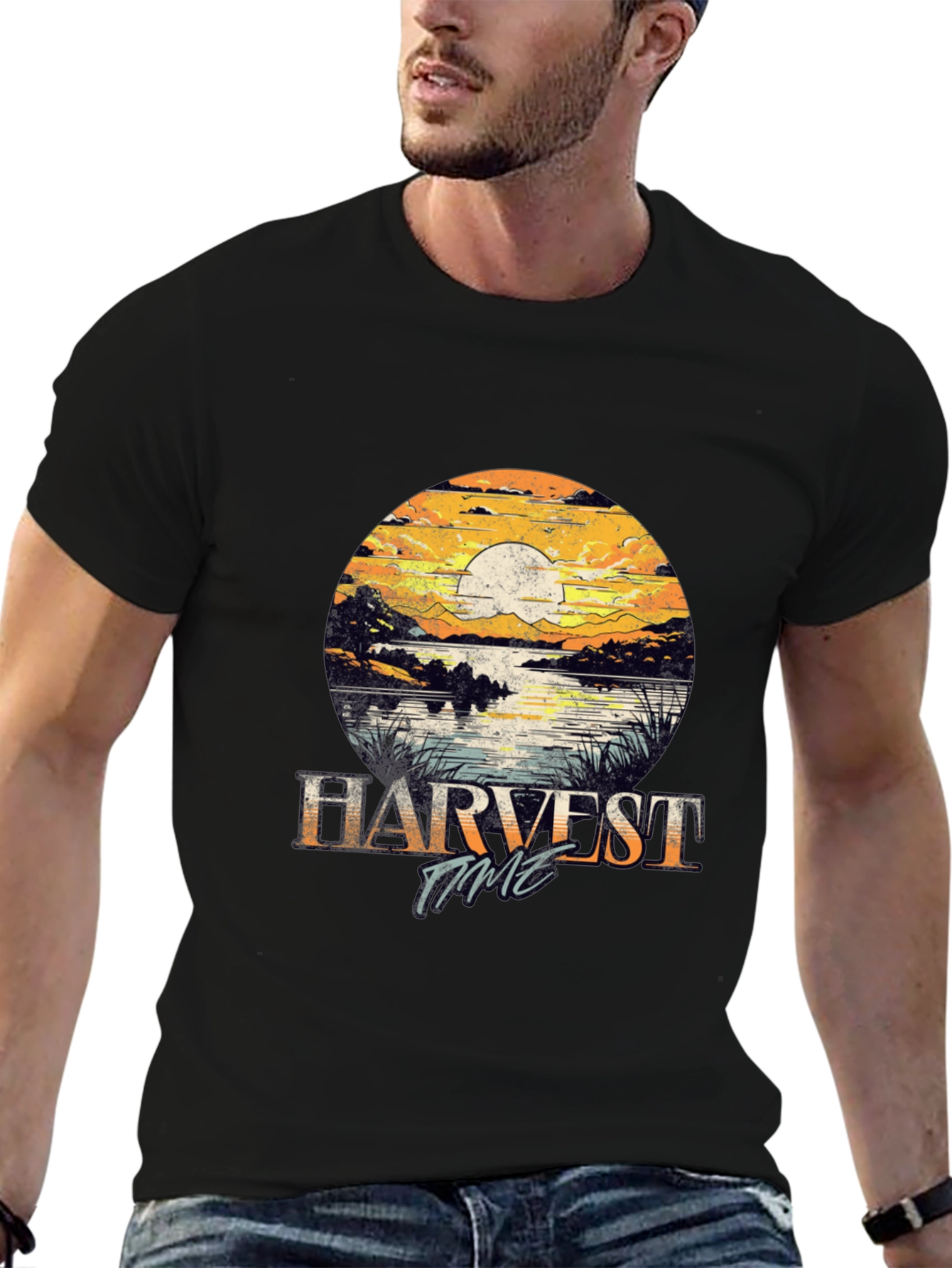 Harvest Time T-Shirt - Nature Inspired Graphic Tee