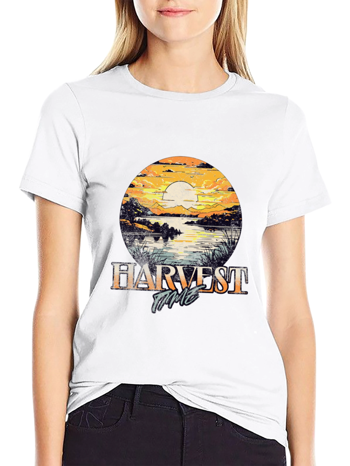 Harvest Time T-Shirt - Nature Inspired Graphic Tee