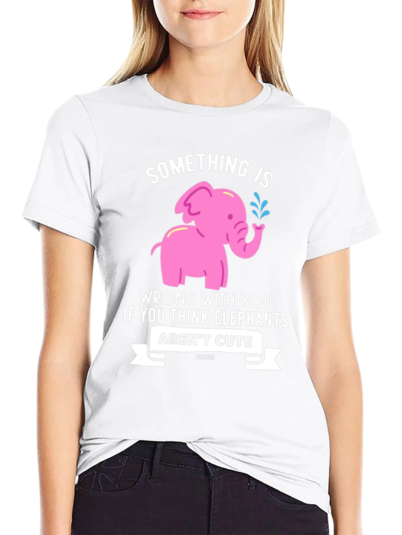 Elephant Lover T-Shirt - Something is Wrong With You