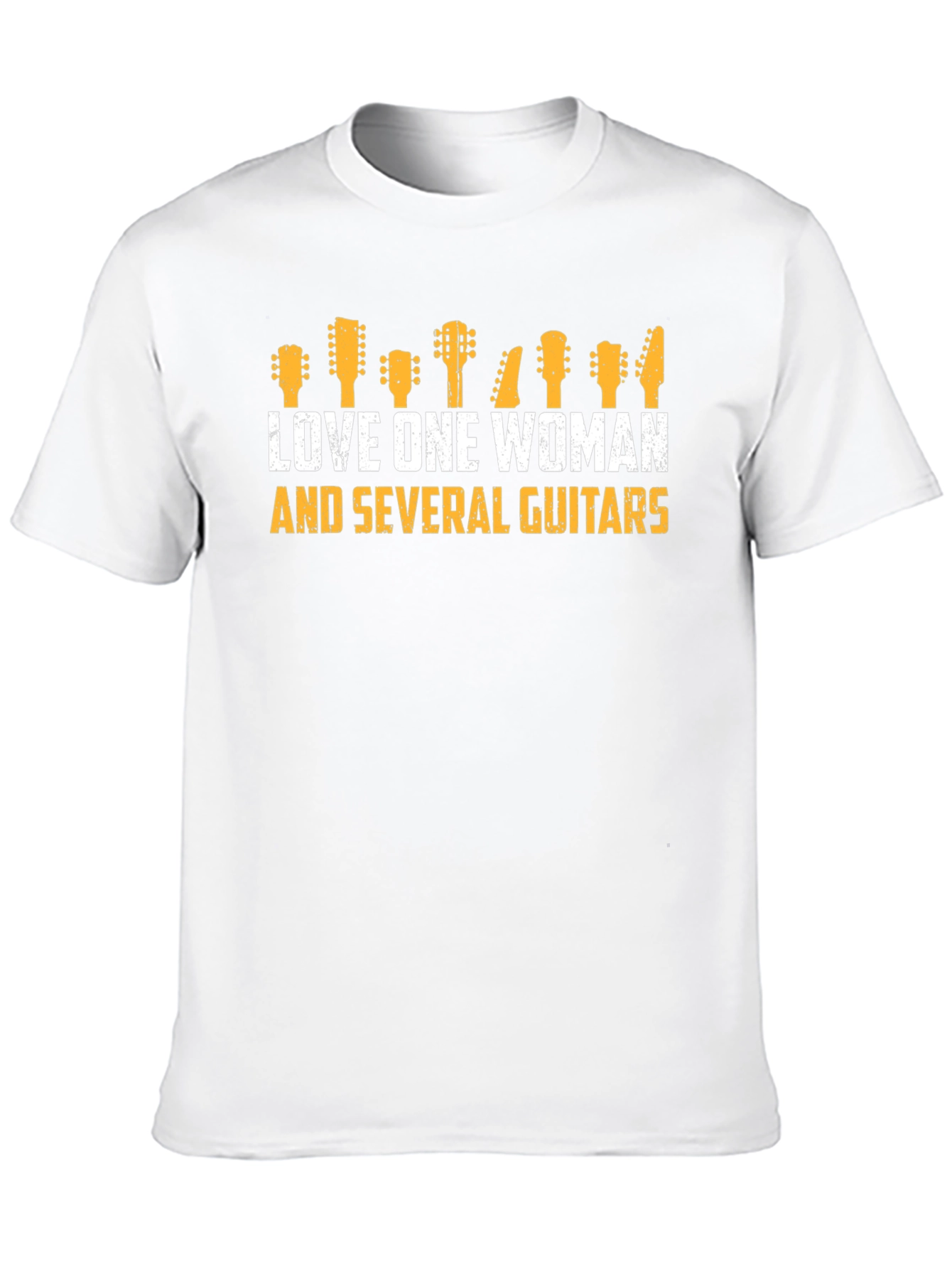 Love One Woman & Several Guitars Graphic T-Shirt