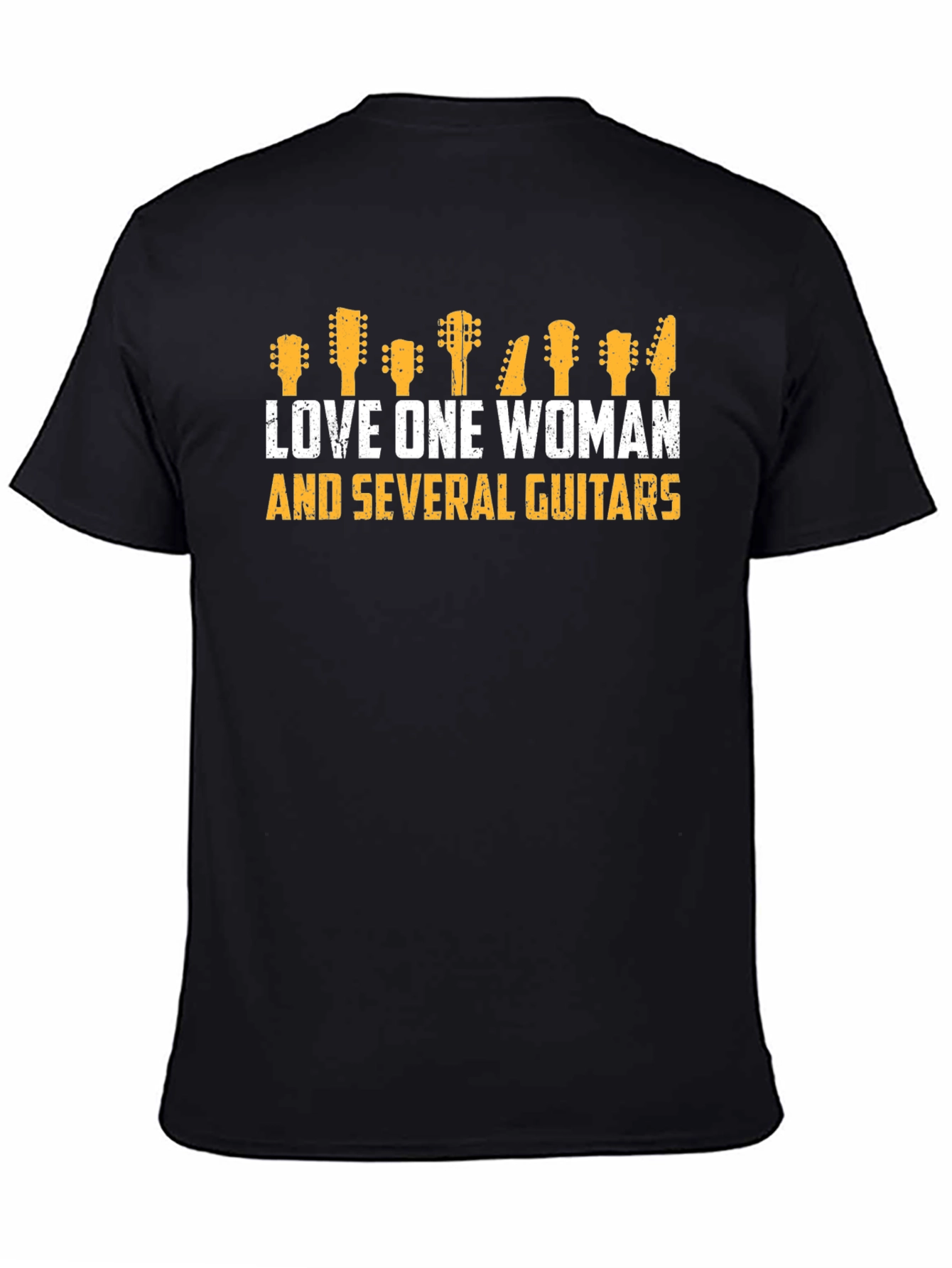 Love One Woman & Several Guitars Graphic T-Shirt