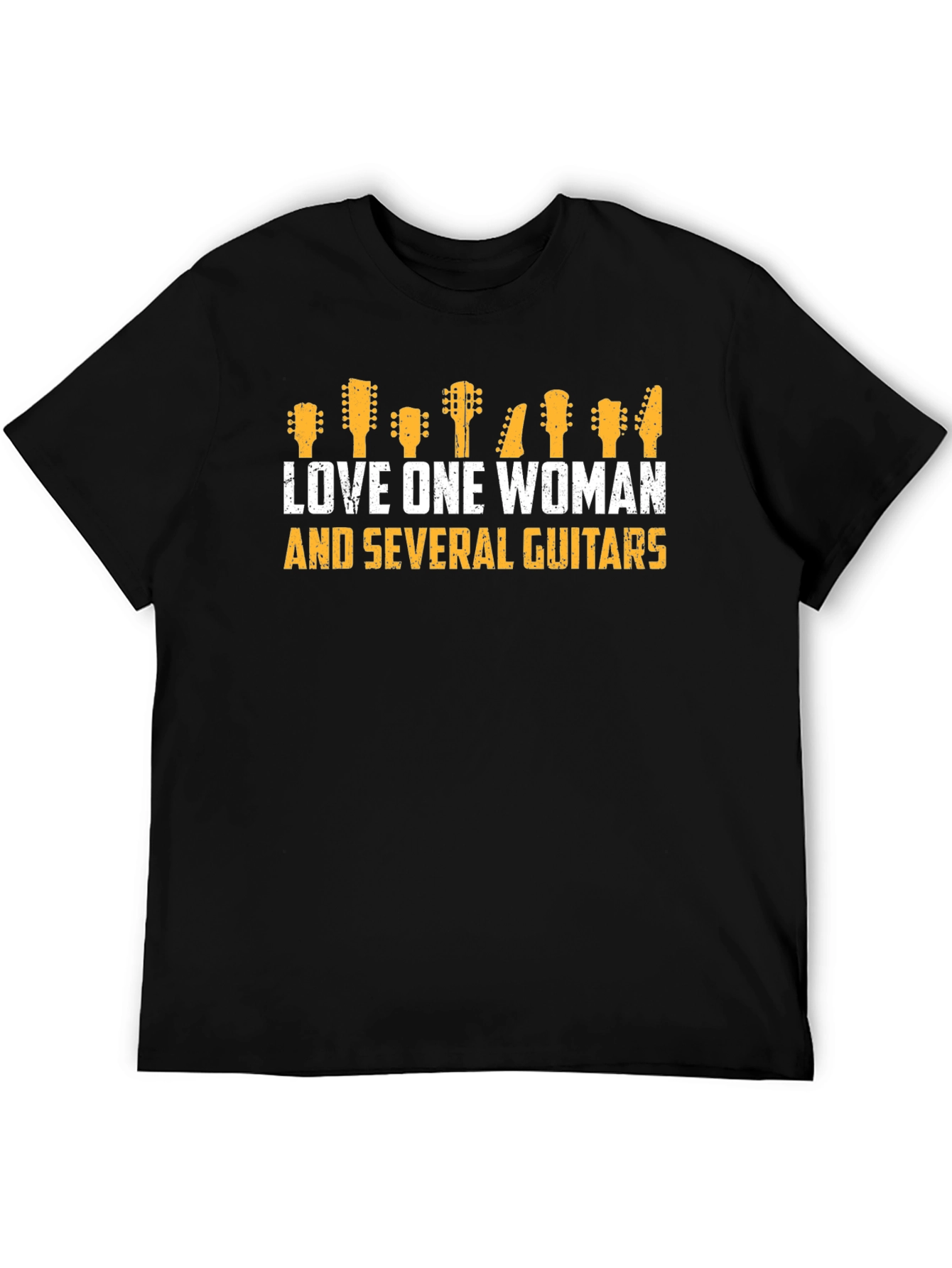 Love One Woman & Several Guitars Graphic T-Shirt