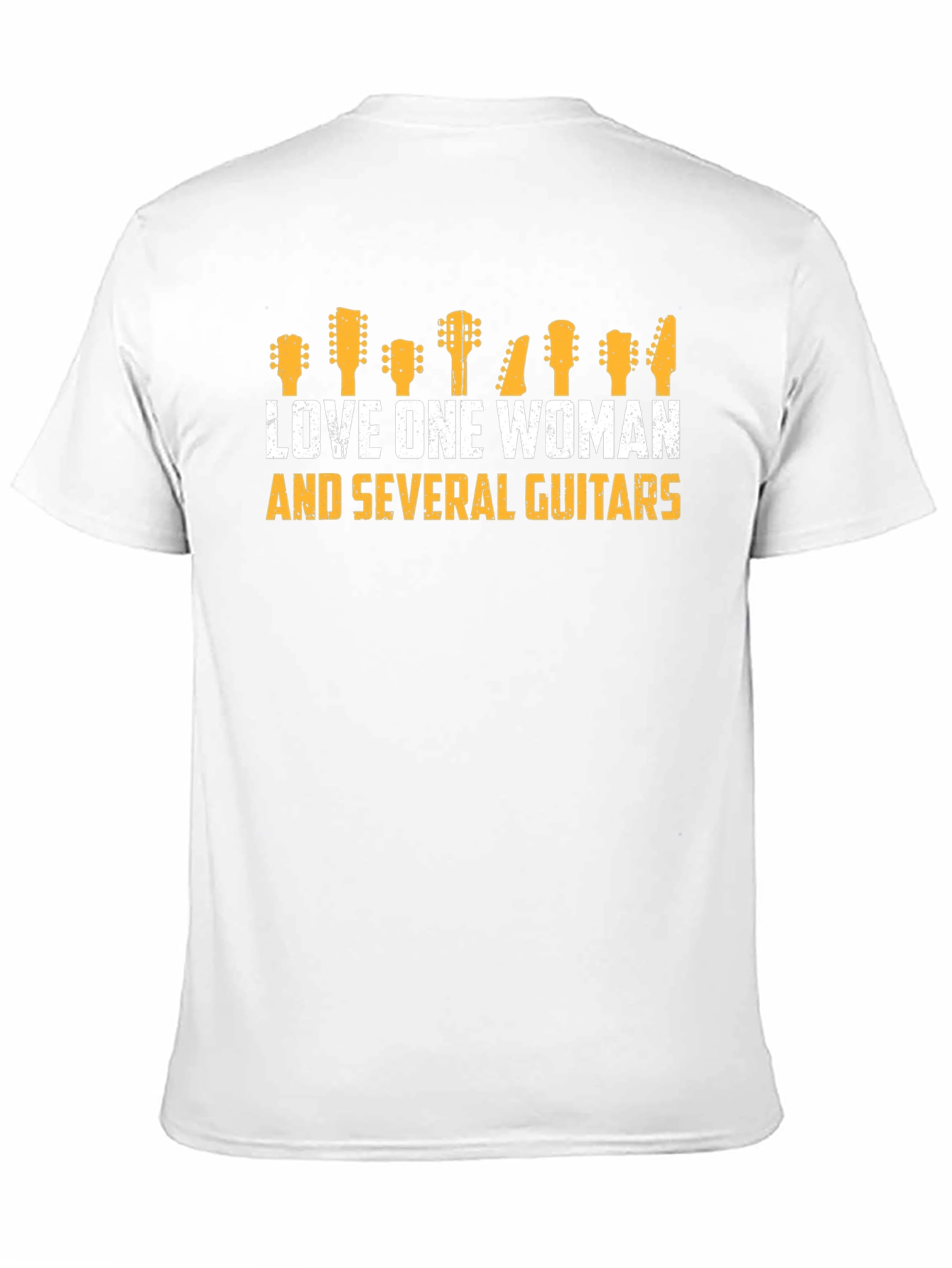 Love One Woman & Several Guitars Graphic T-Shirt