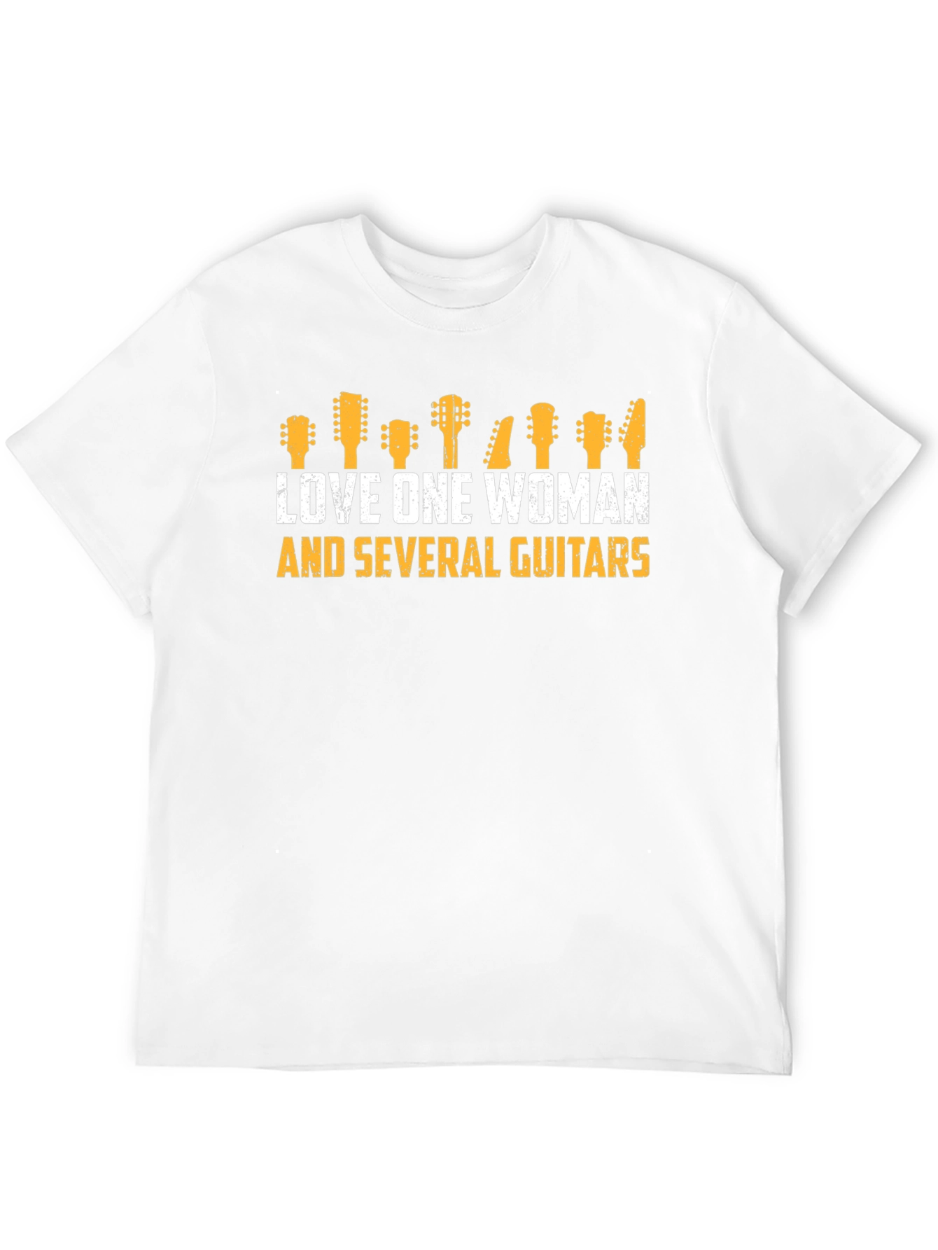 Love One Woman & Several Guitars Graphic T-Shirt