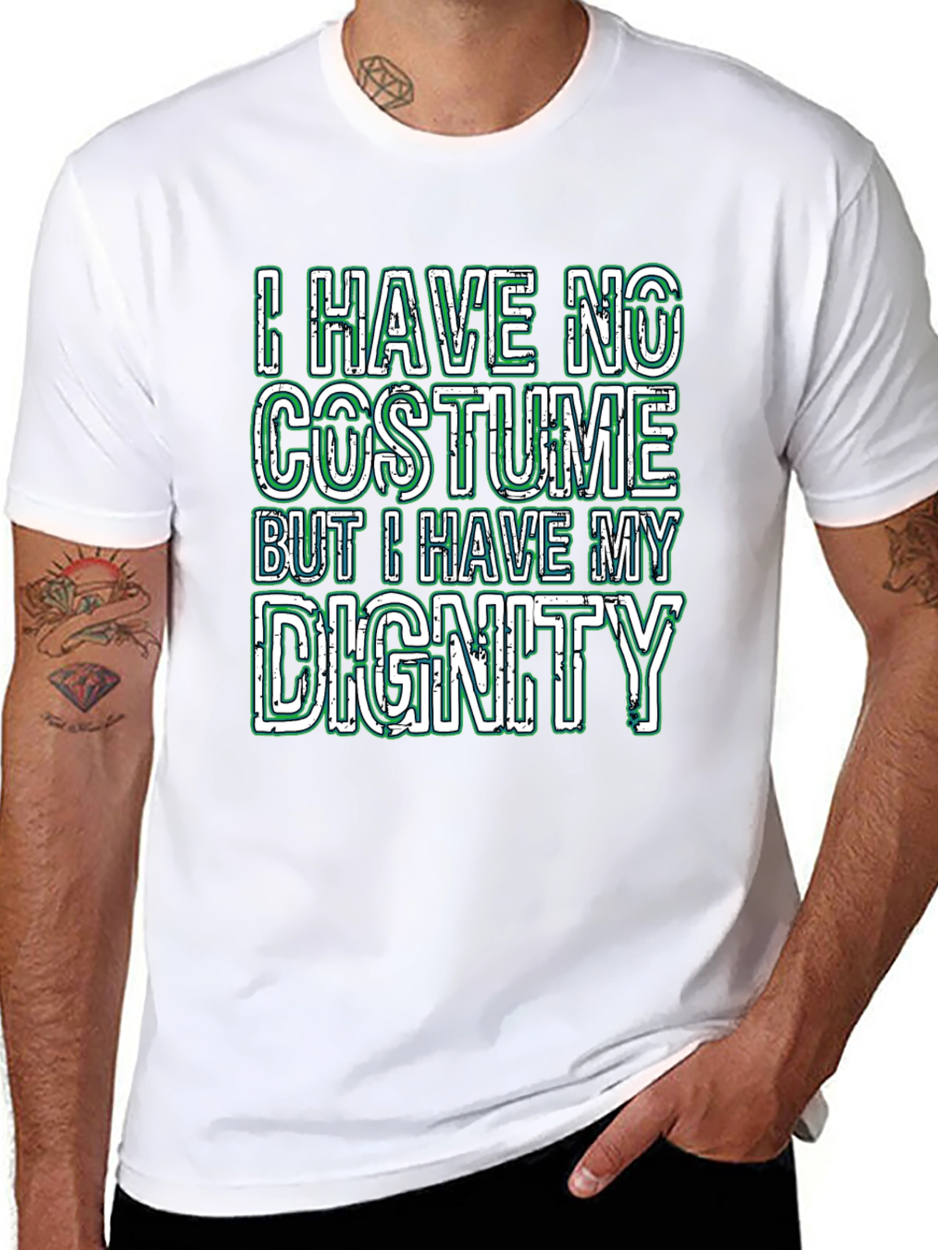 Funny I Have No Costume Graphic T-Shirt