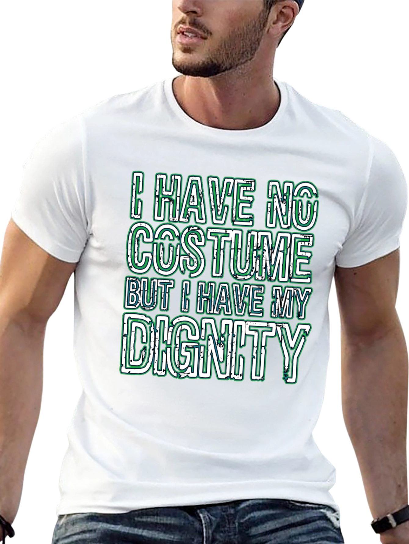 Funny I Have No Costume Graphic T-Shirt