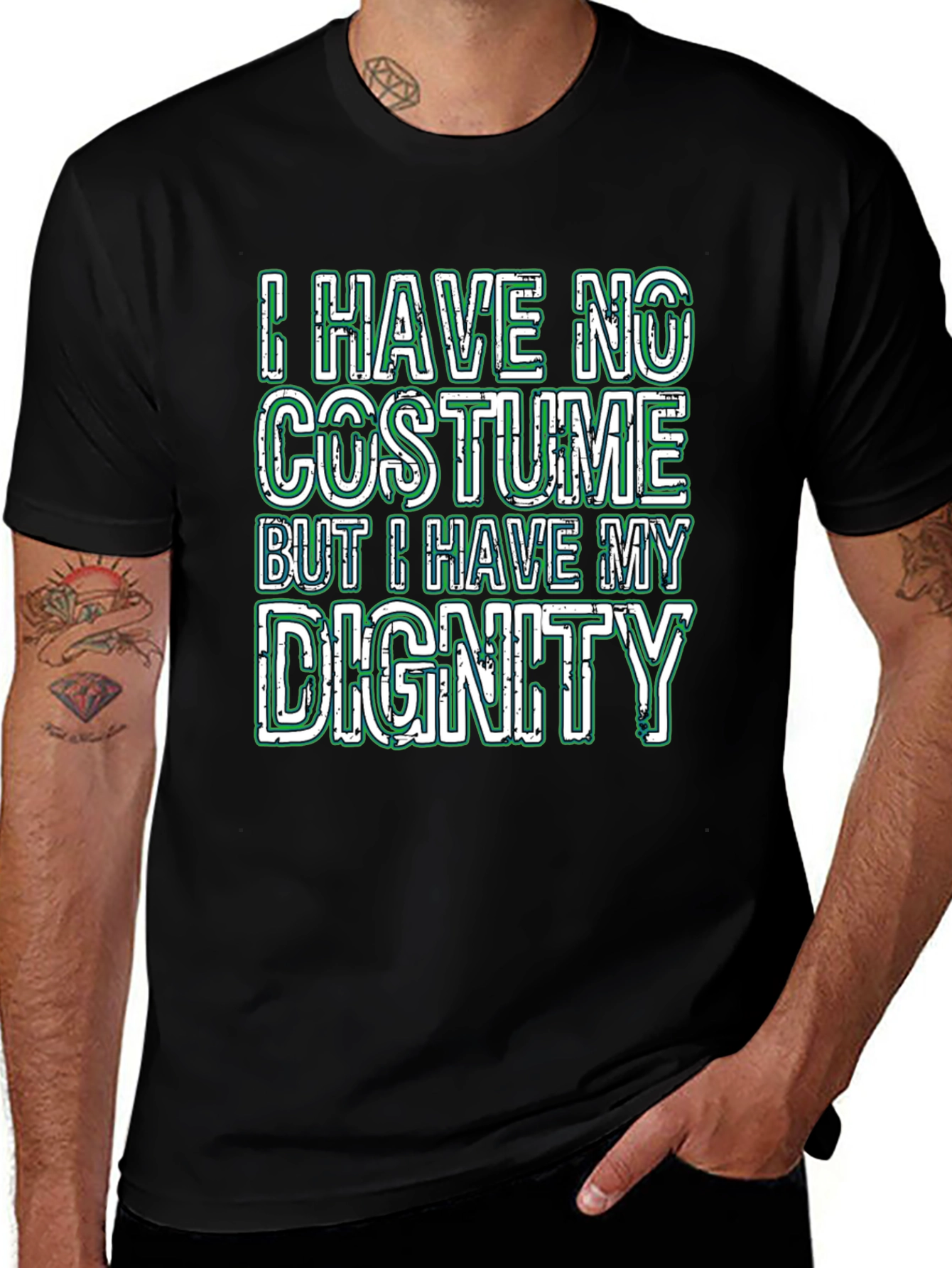 Funny I Have No Costume Graphic T-Shirt