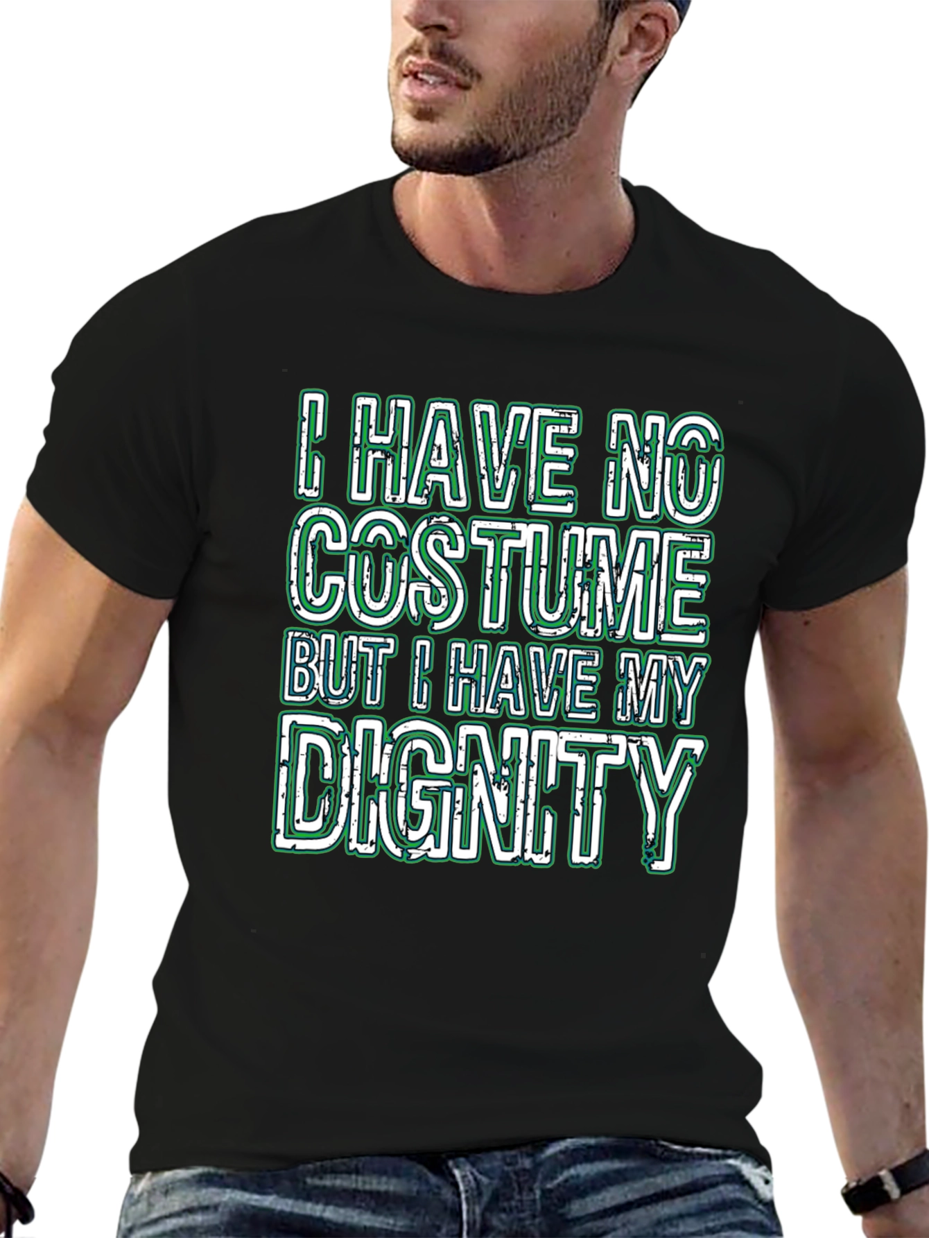 Funny I Have No Costume Graphic T-Shirt
