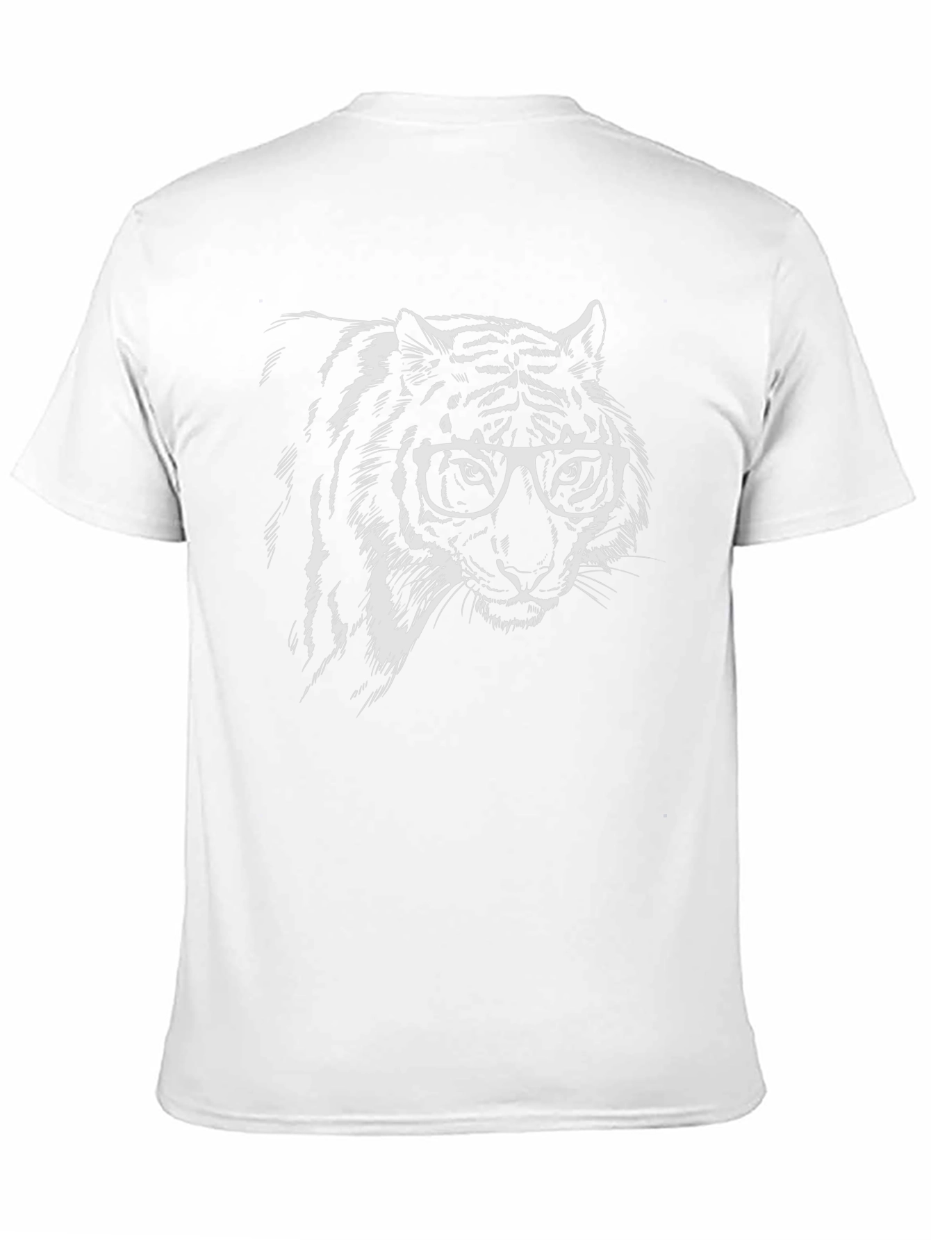 Cool Tiger Graphic Tee - Black