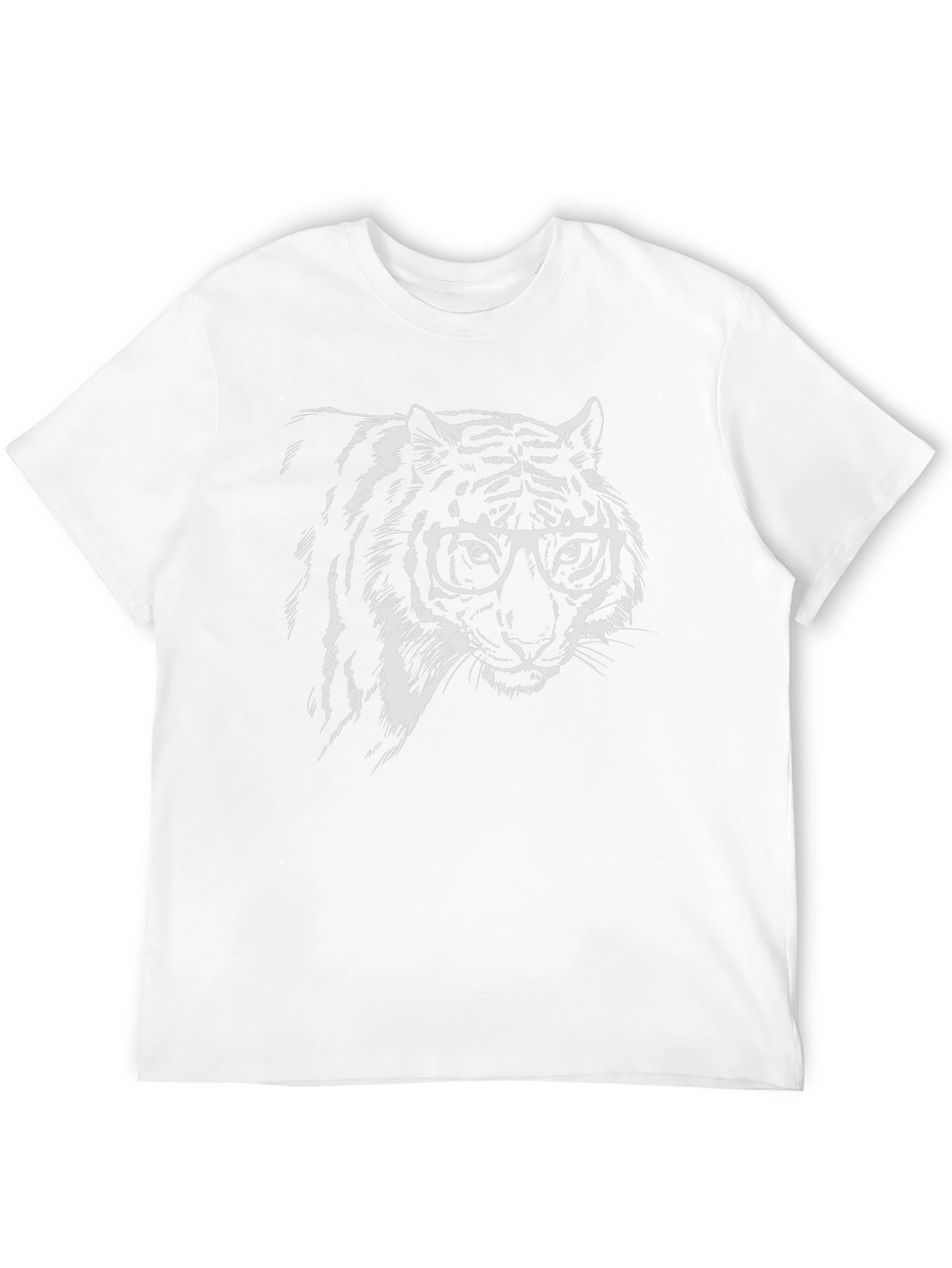 Cool Tiger Graphic Tee - Black