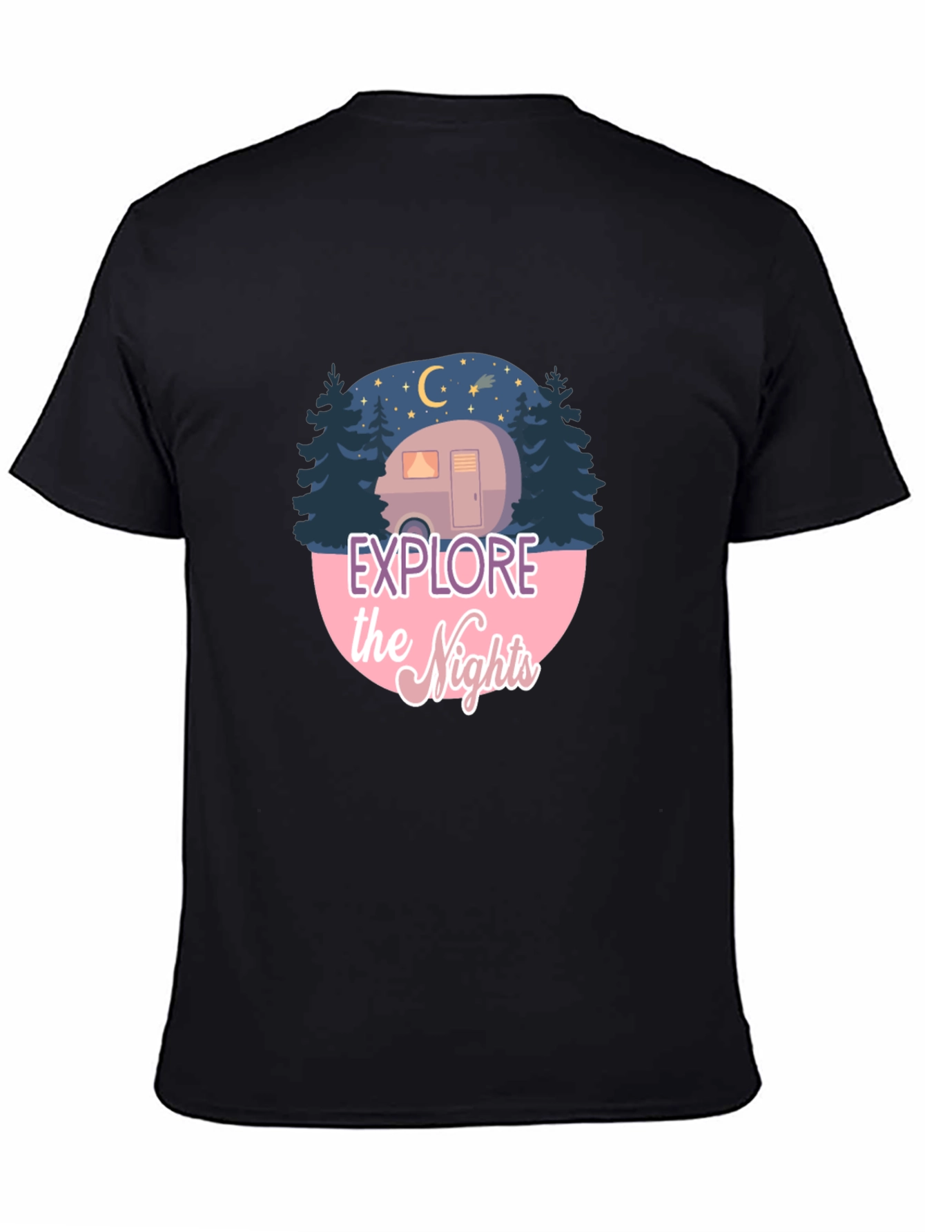 Explore the Nights Camping Graphic Tee