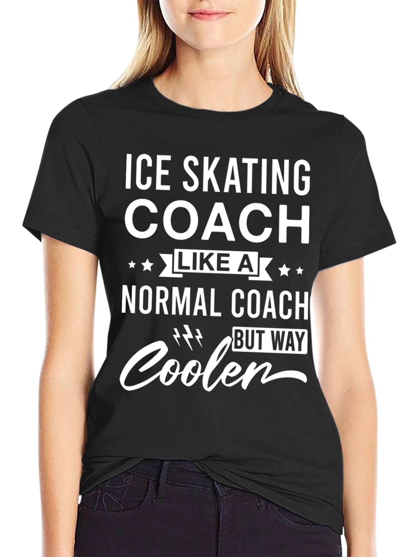 Ice Skating Coach T-Shirt - Cooler Than Normal!