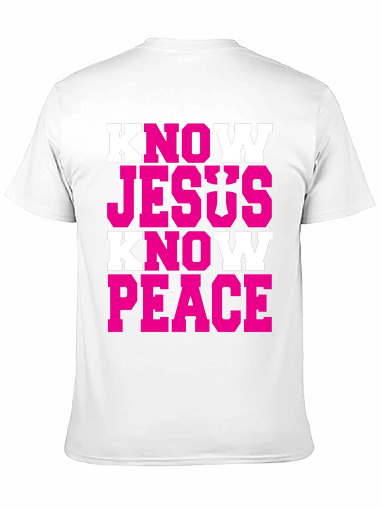 Know Jesus Know Peace Graphic T-Shirt