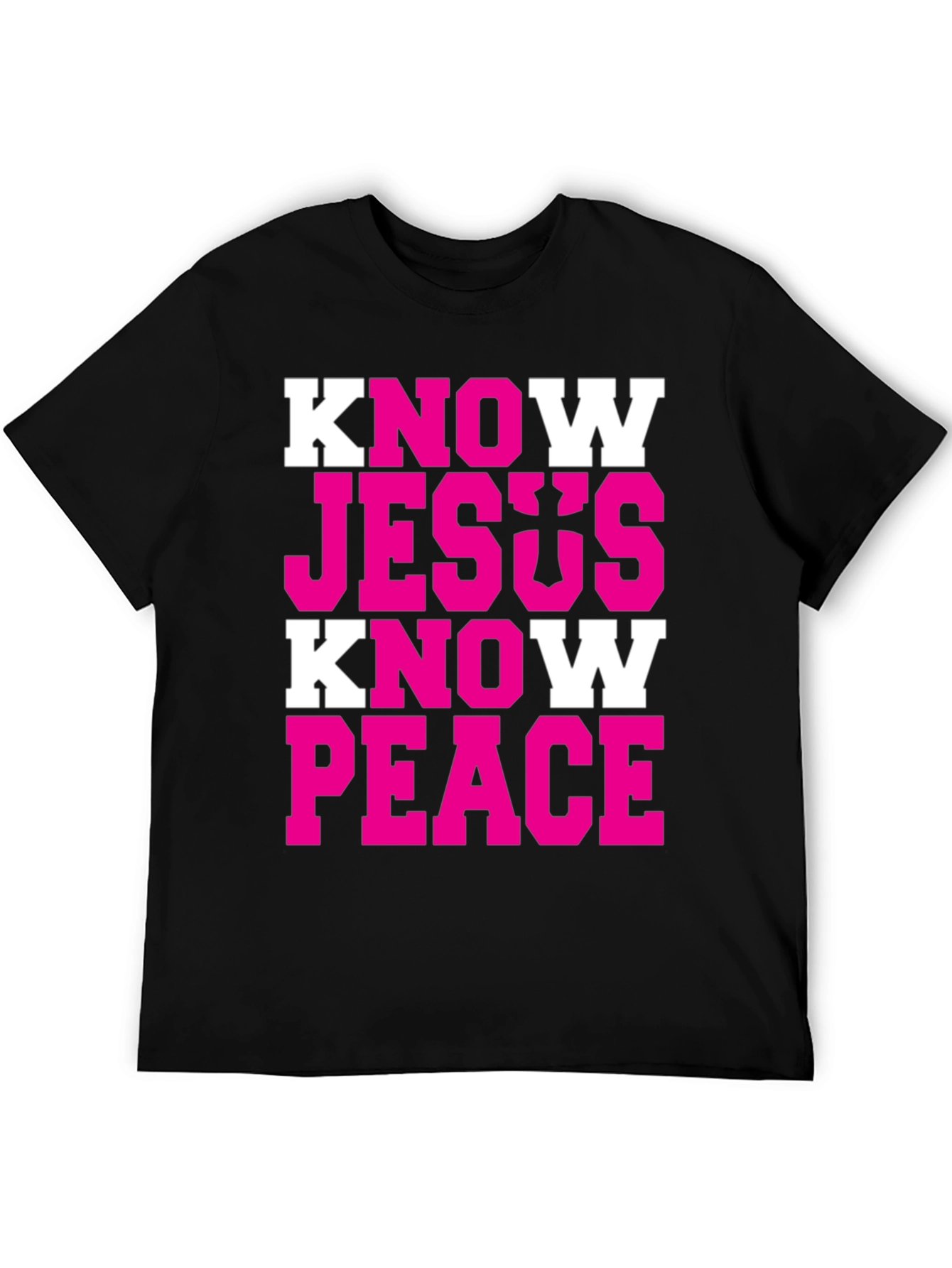 Know Jesus Know Peace Graphic T-Shirt