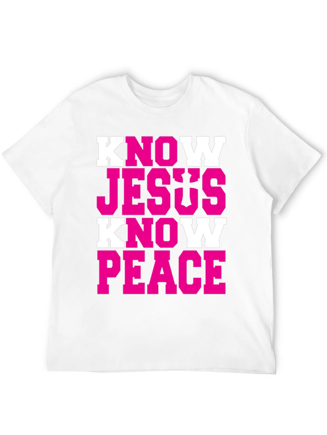 Know Jesus Know Peace Graphic T-Shirt