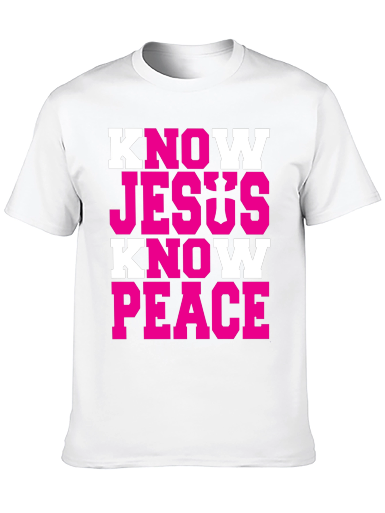 Know Jesus Know Peace Graphic T-Shirt