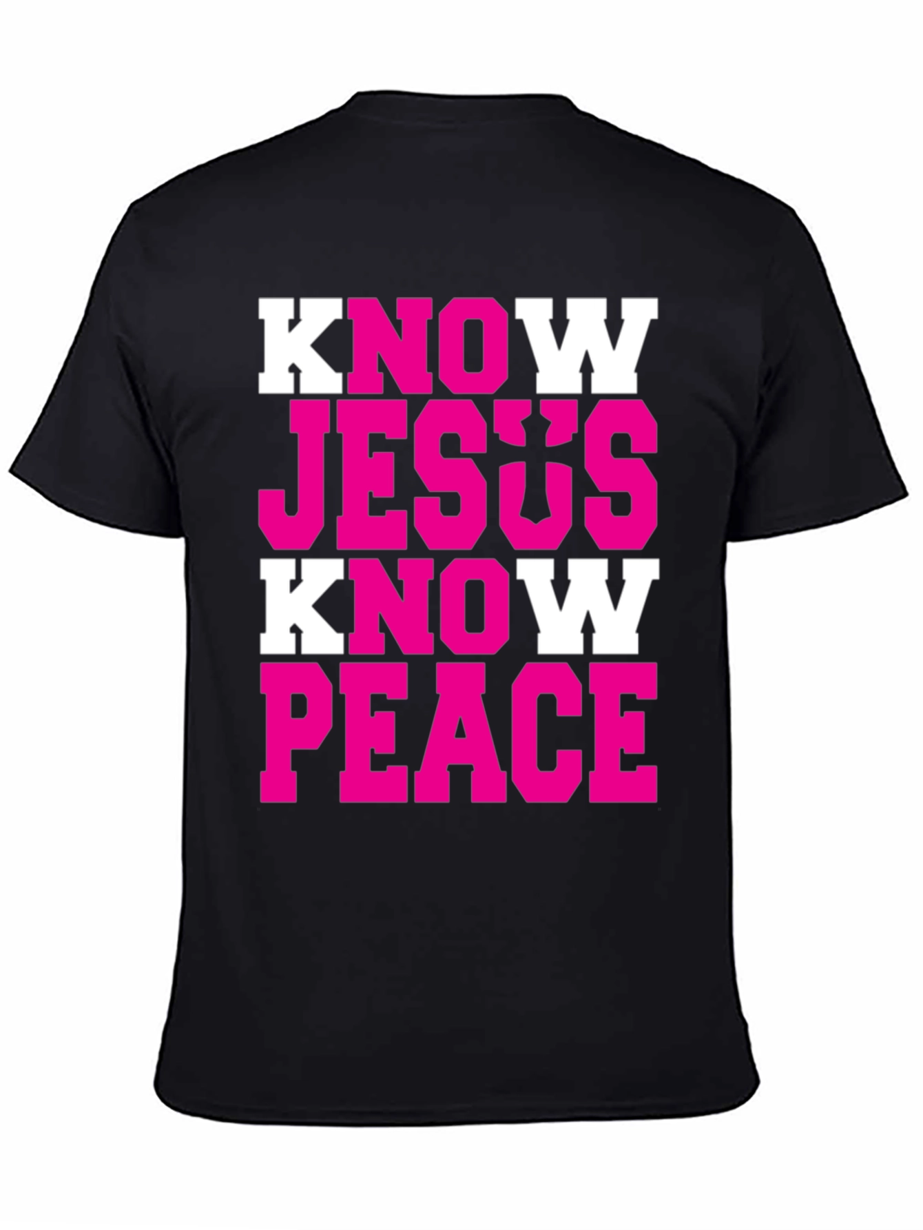 Know Jesus Know Peace Graphic T-Shirt