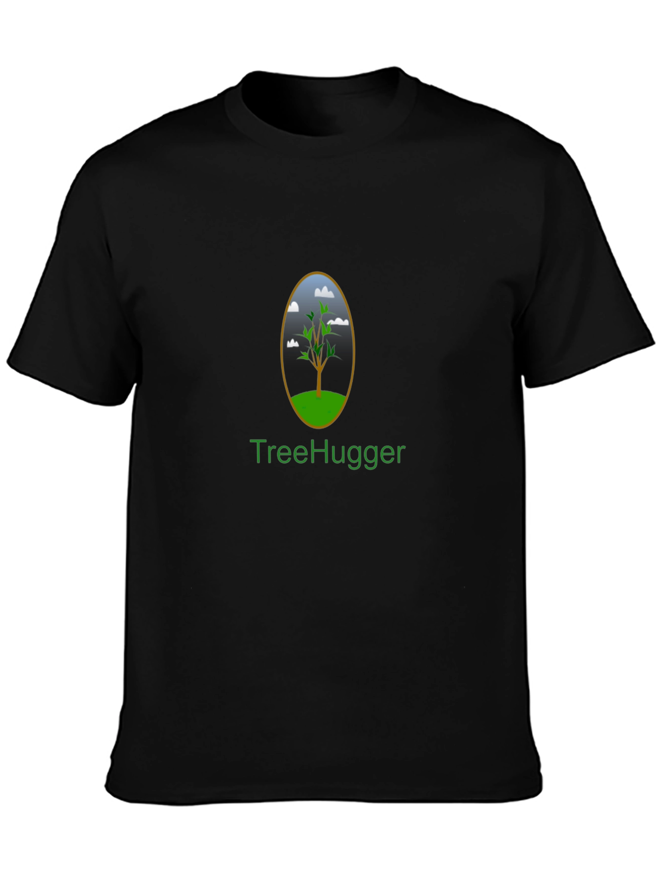 Eco-Friendly TreeHugger Graphic T-Shirt