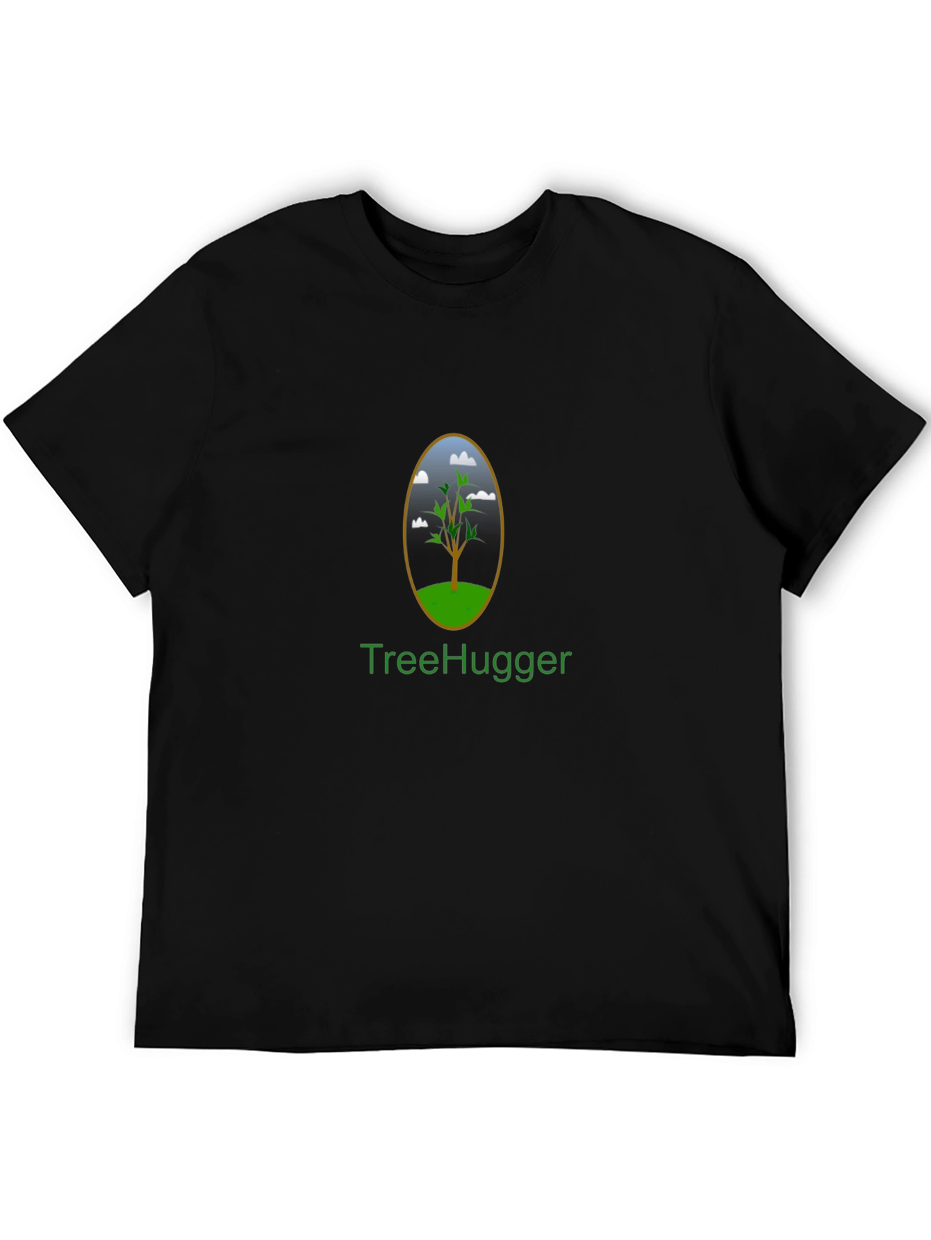 Eco-Friendly TreeHugger Graphic T-Shirt