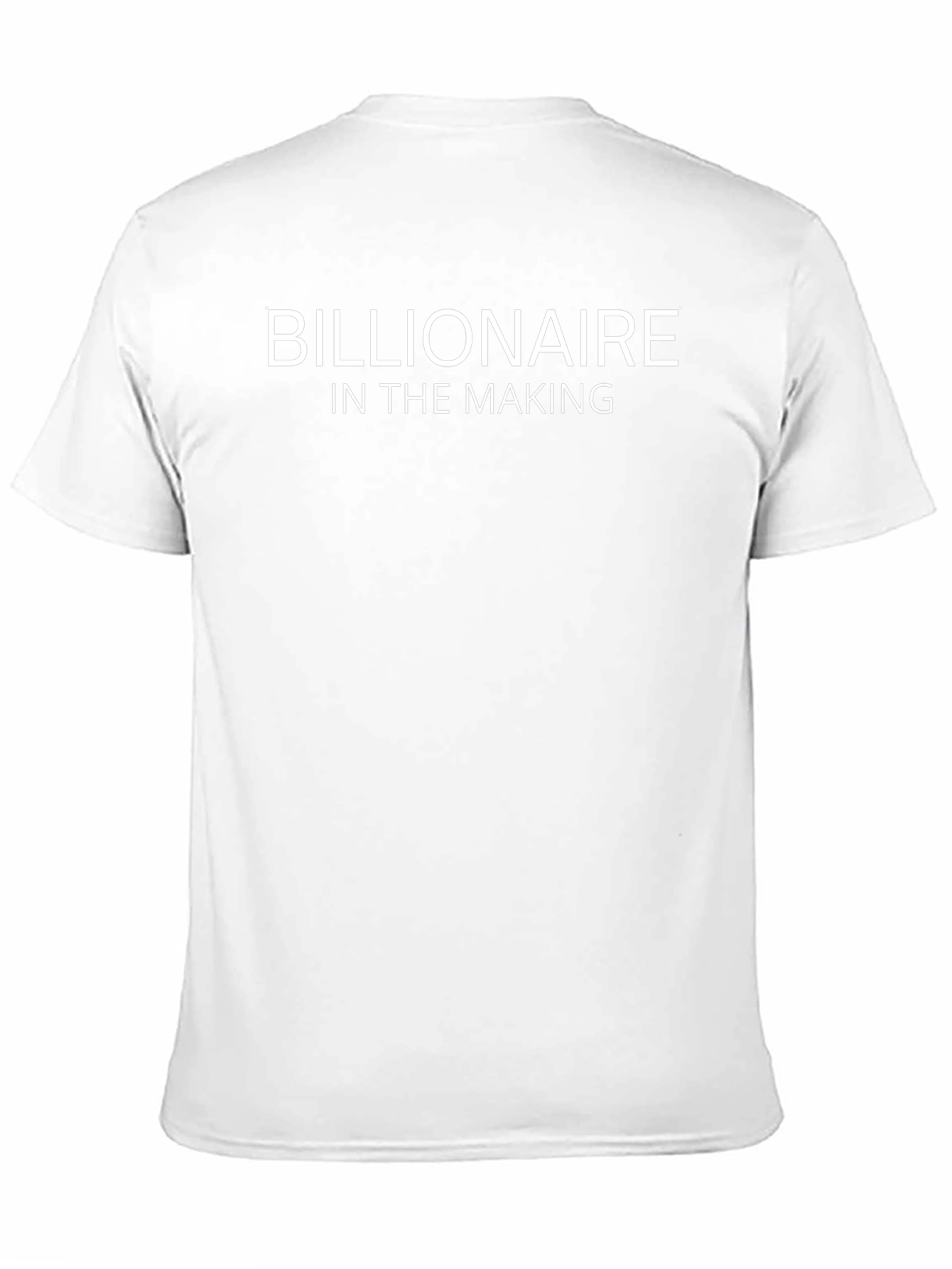 Billionaire in the Making Black T-Shirt