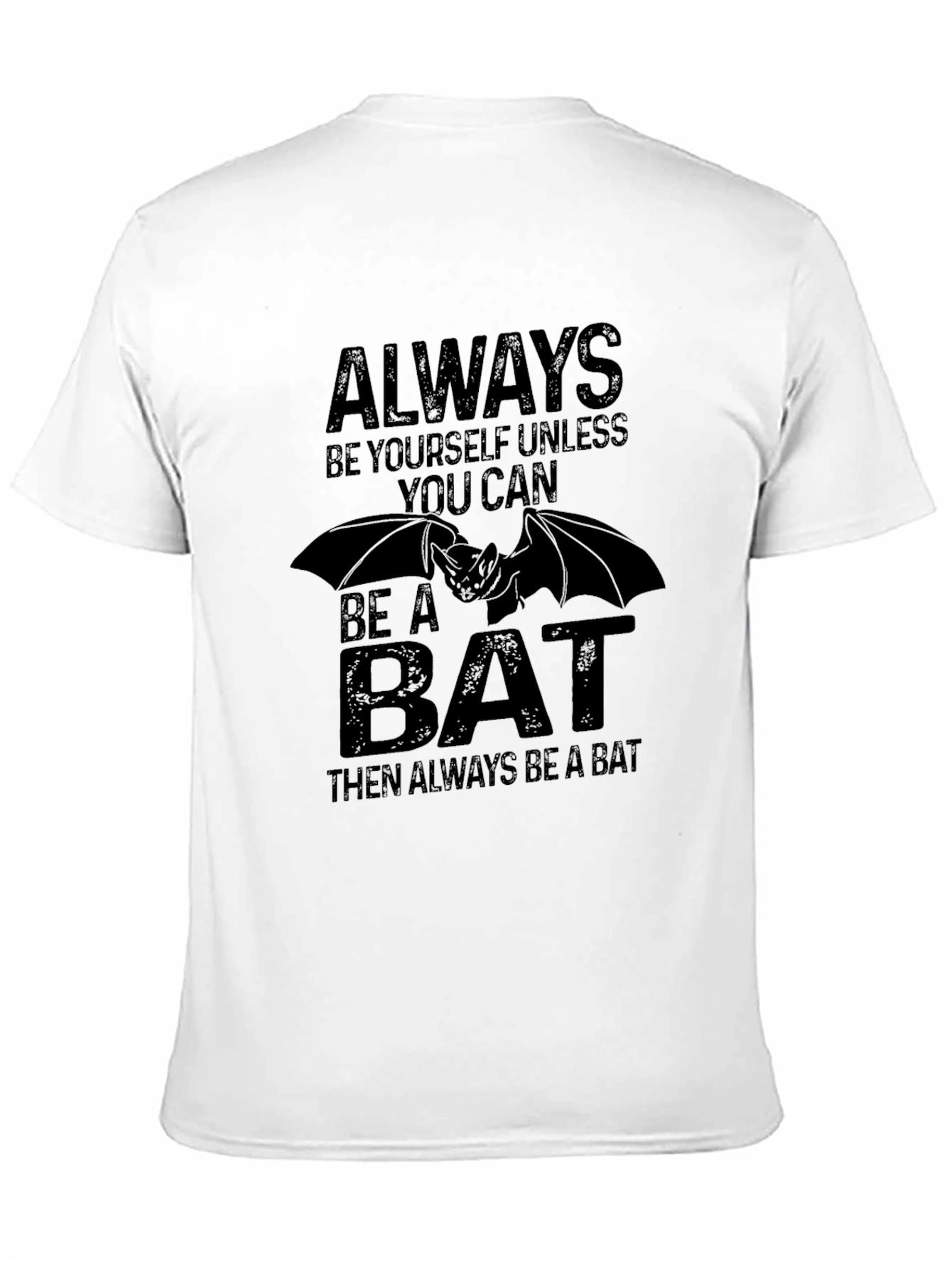 Always Be a Bat Black Graphic Tee