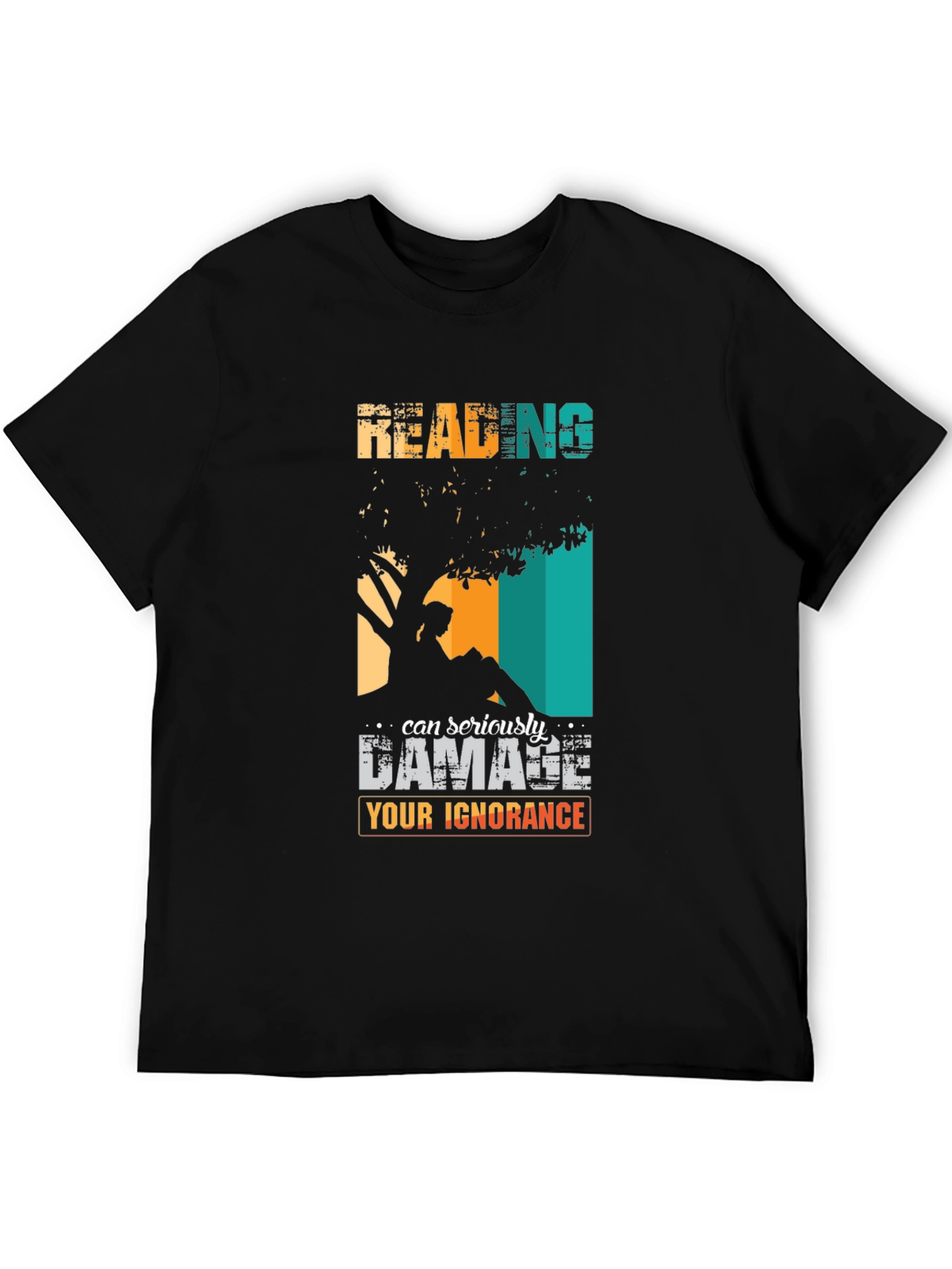 Reading Can Damage Ignorance Graphic Tee