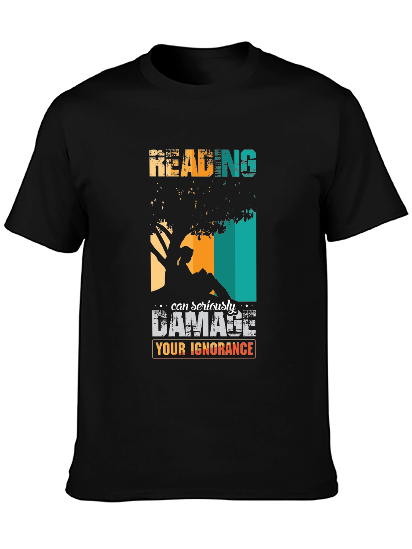 Reading Can Damage Ignorance Graphic Tee