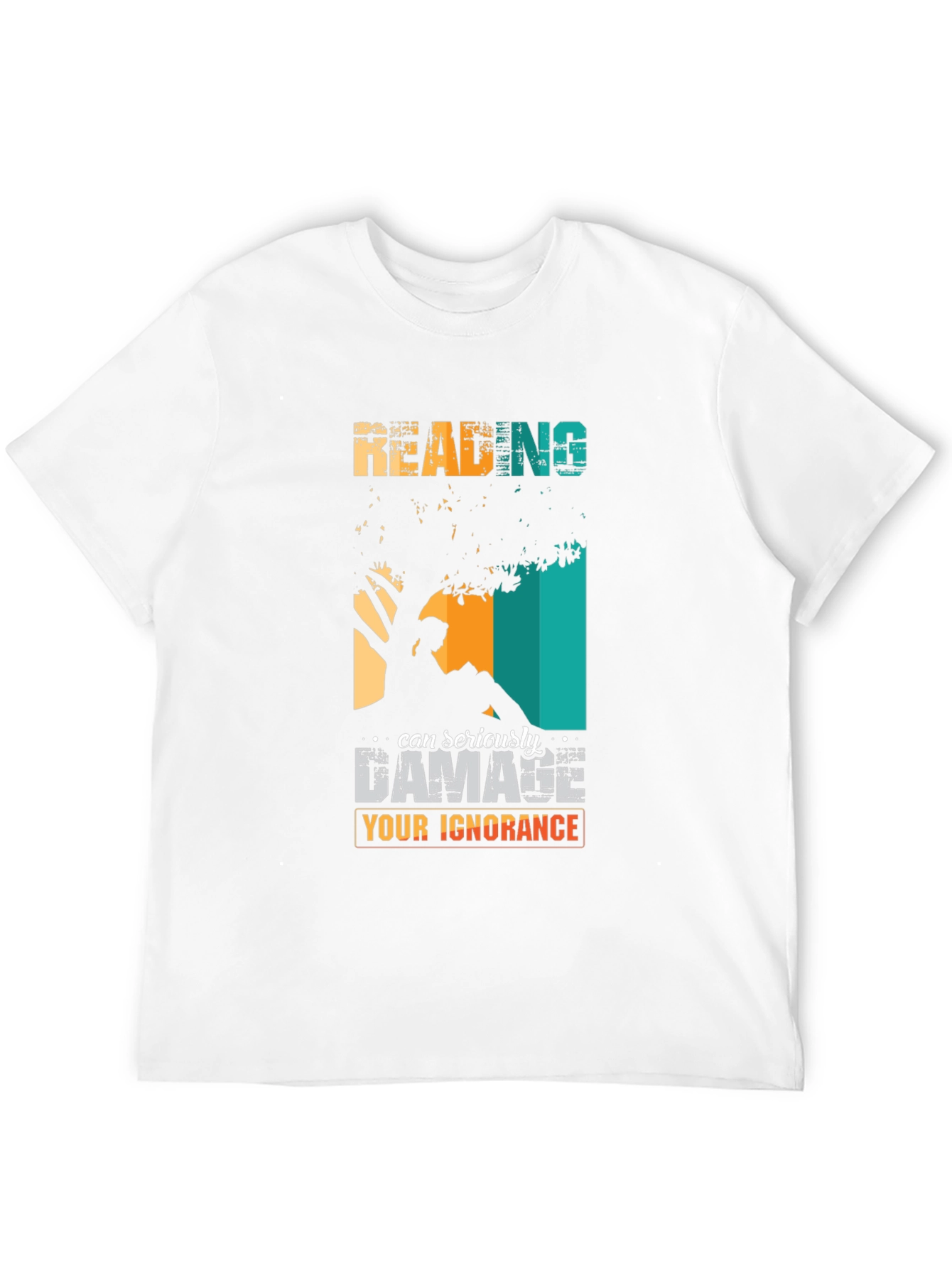 Reading Can Damage Ignorance Graphic Tee