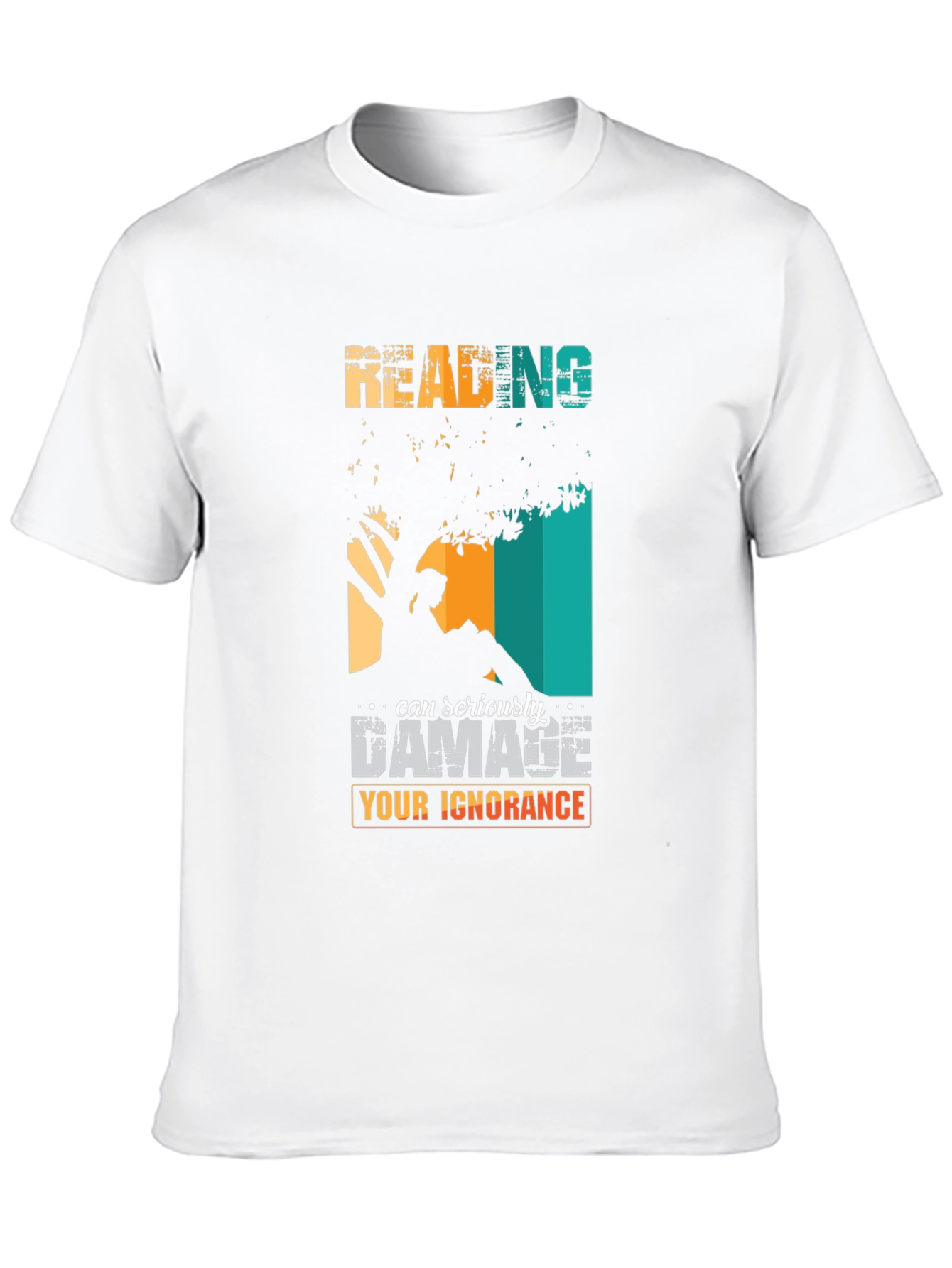 Reading Can Damage Ignorance Graphic Tee