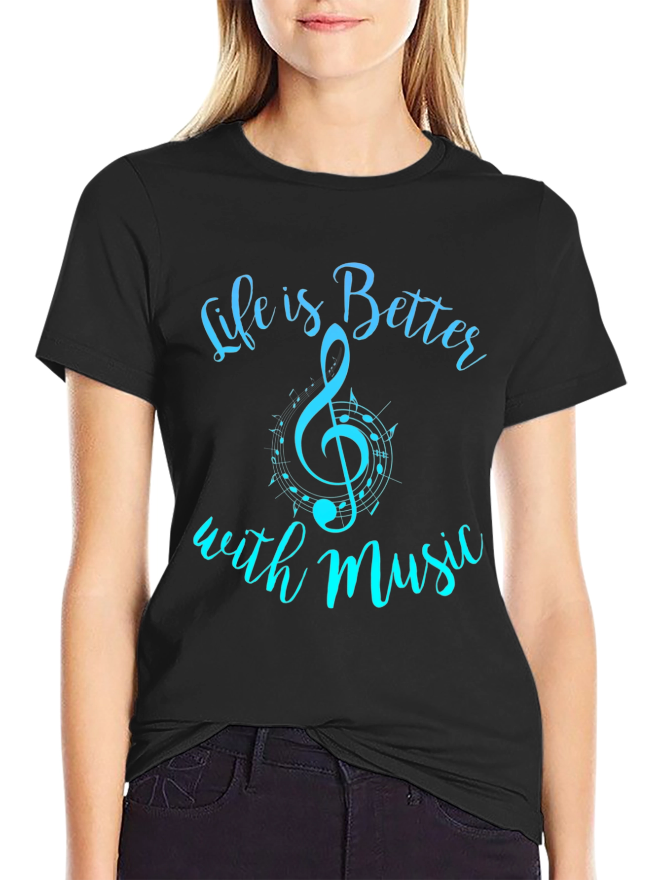 Life is Better With Music T-Shirt