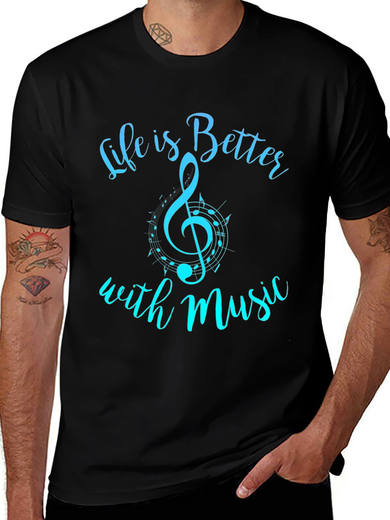 Life is Better With Music T-Shirt