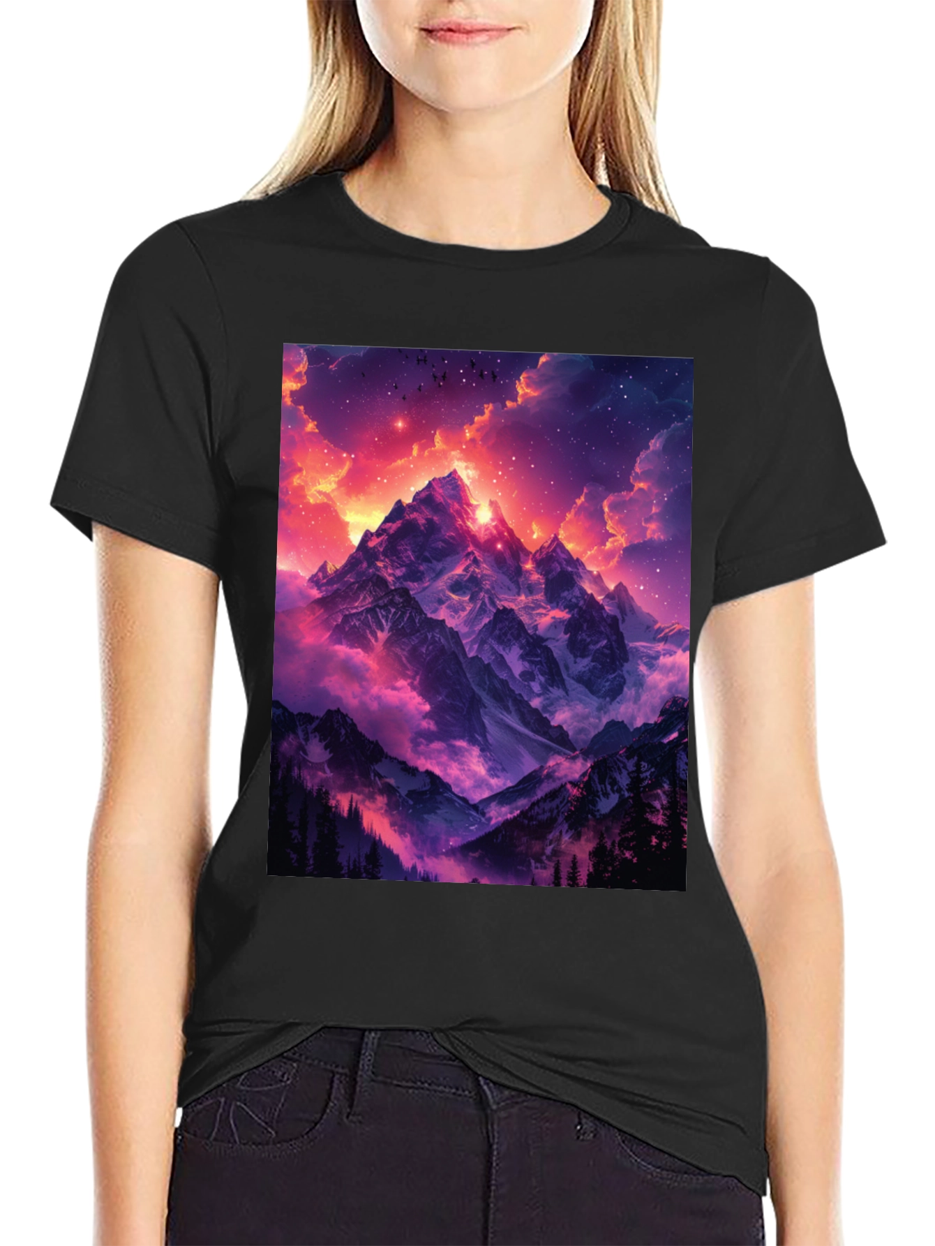 Mountain Sunset Graphic Tee