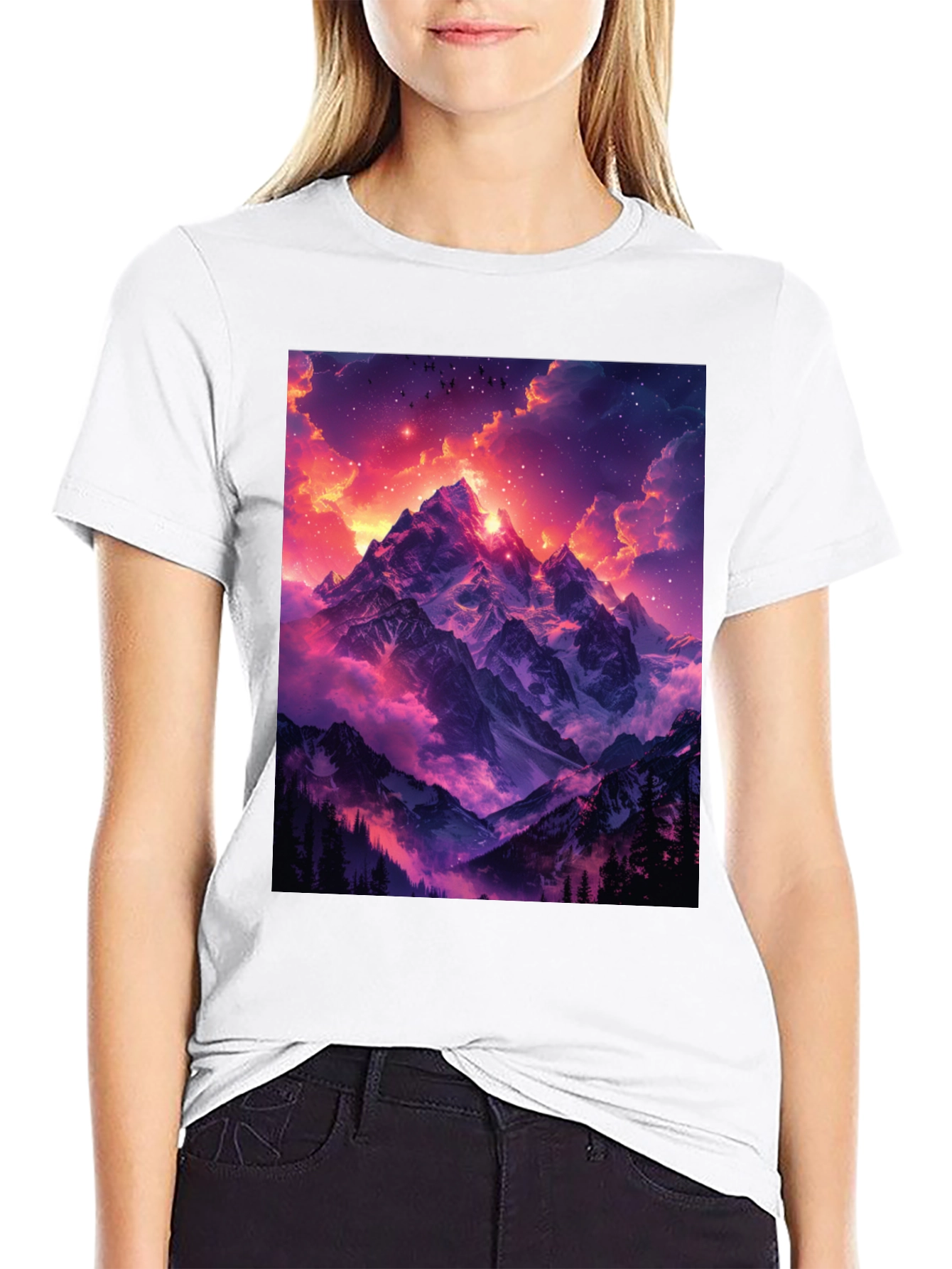 Mountain Sunset Graphic Tee