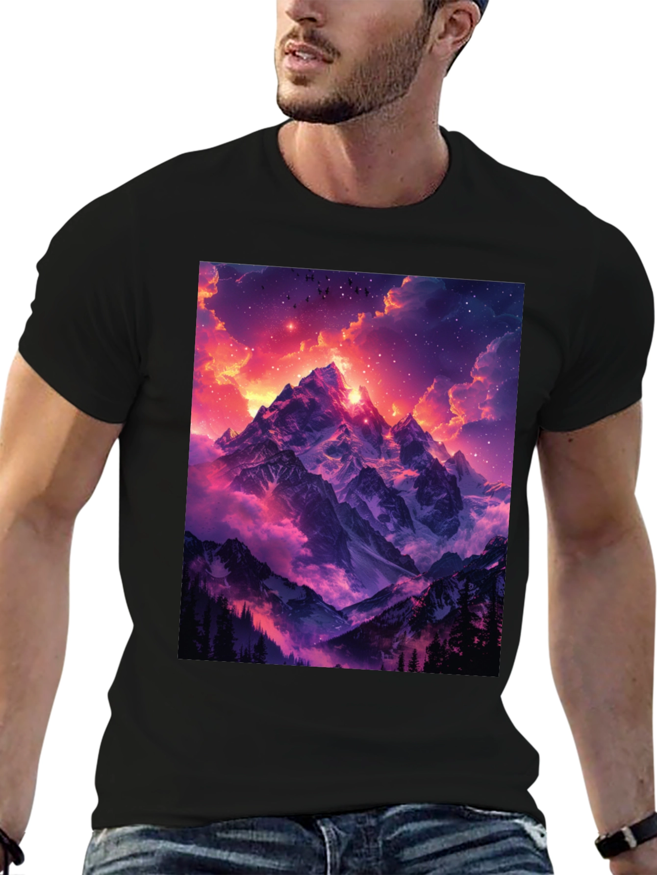 Mountain Sunset Graphic Tee