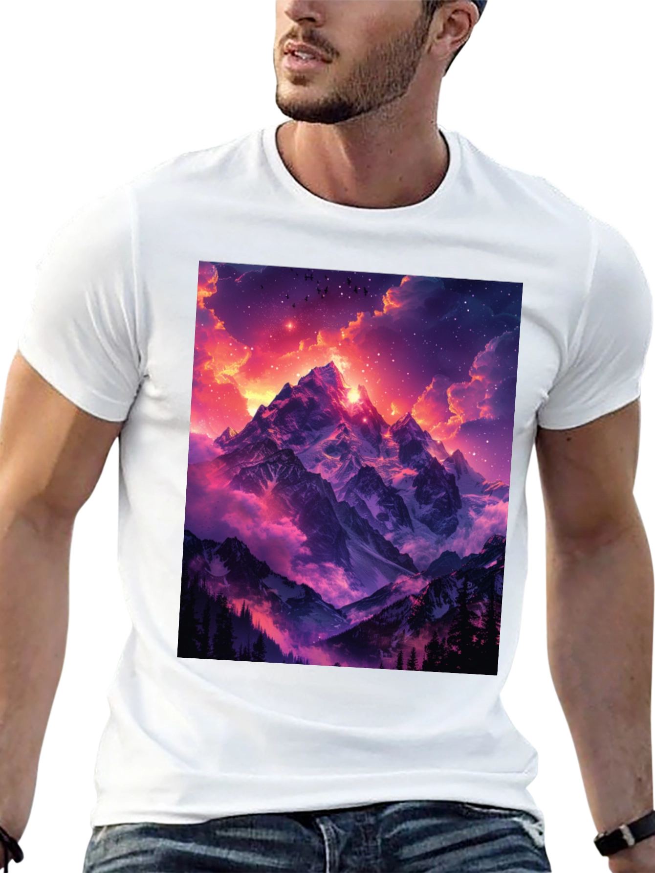 Mountain Sunset Graphic Tee