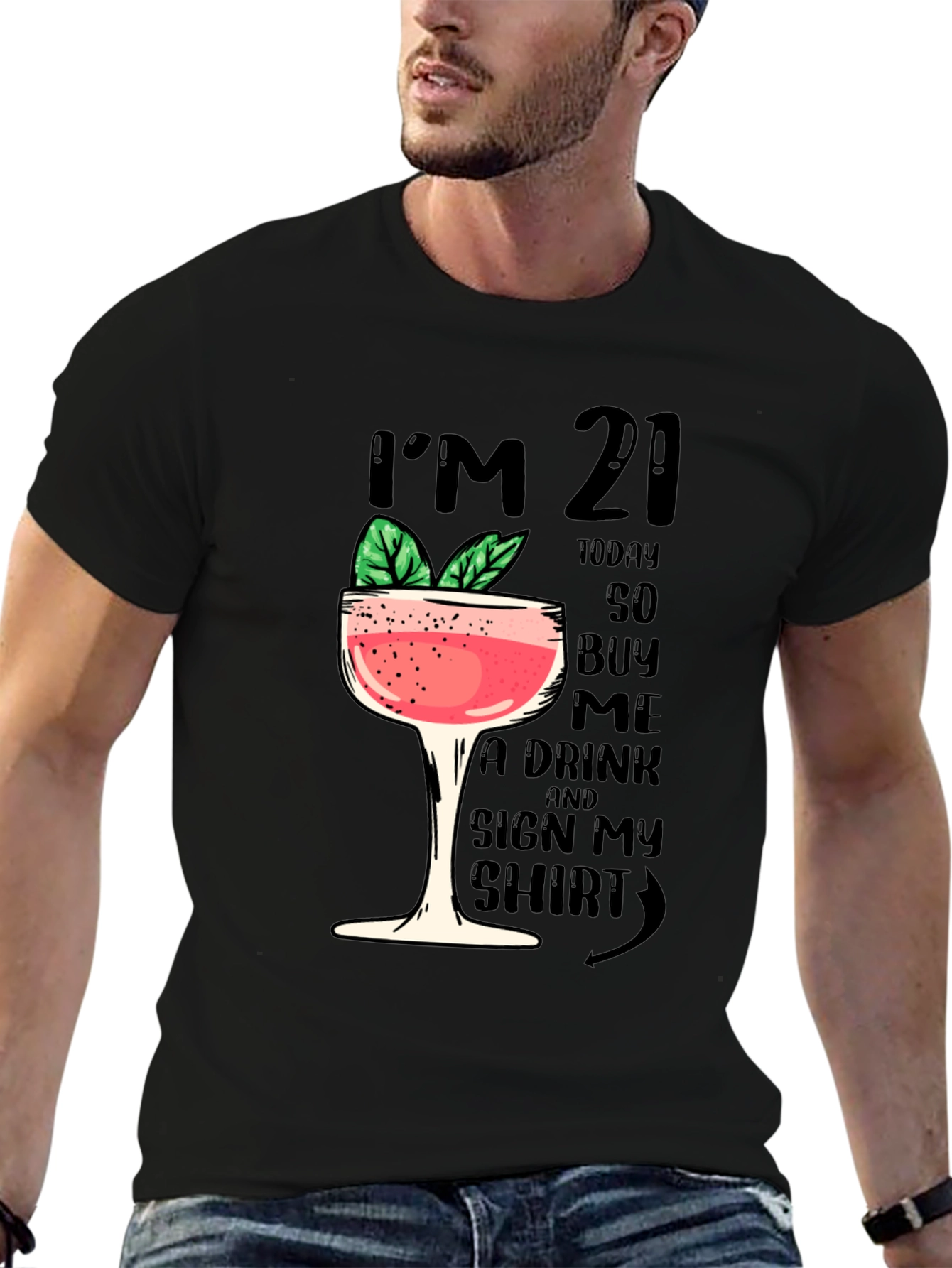 Birthday Im 21 Graphic T-Shirt