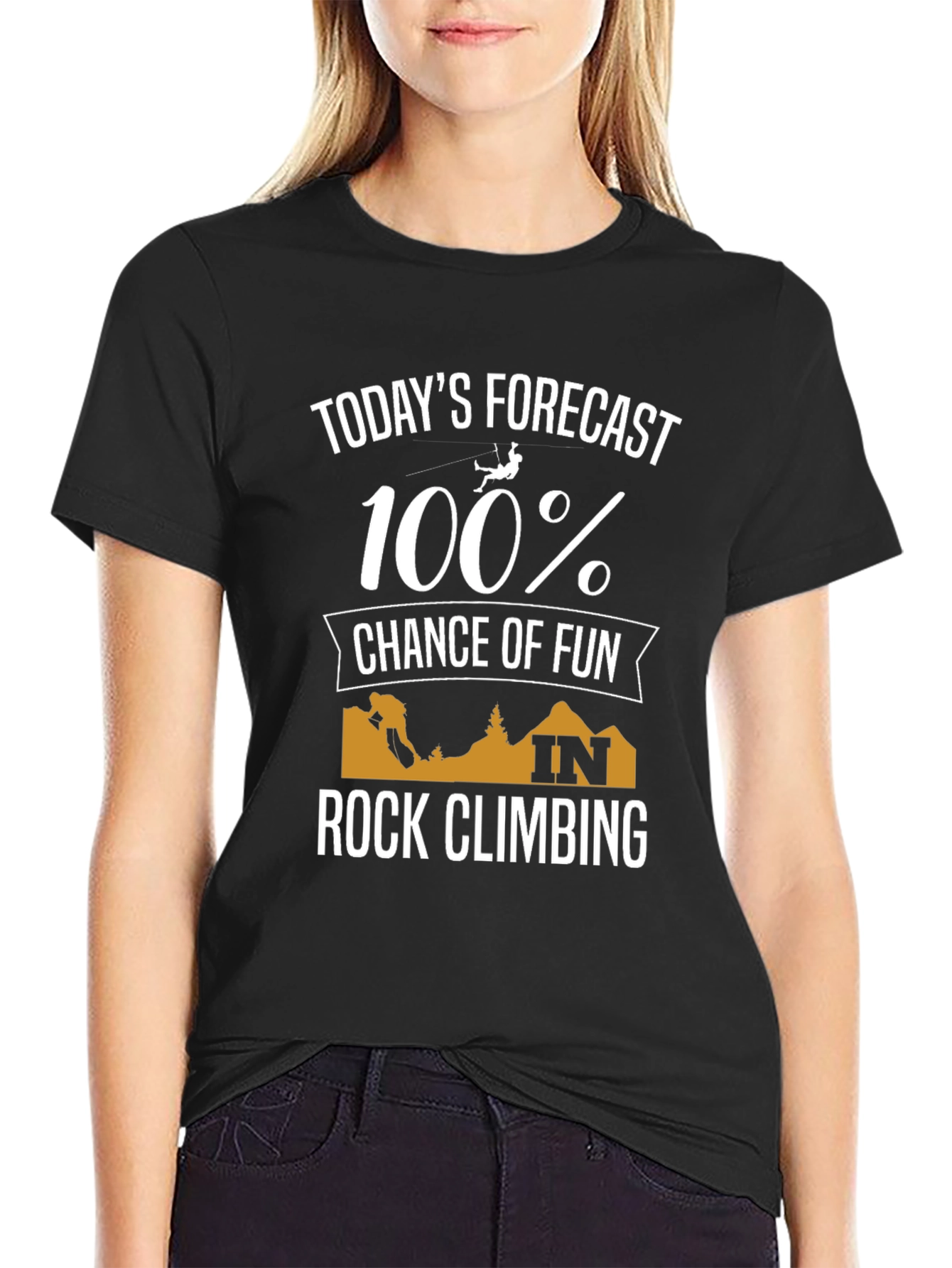 Rock Climbing Fun T-Shirt
