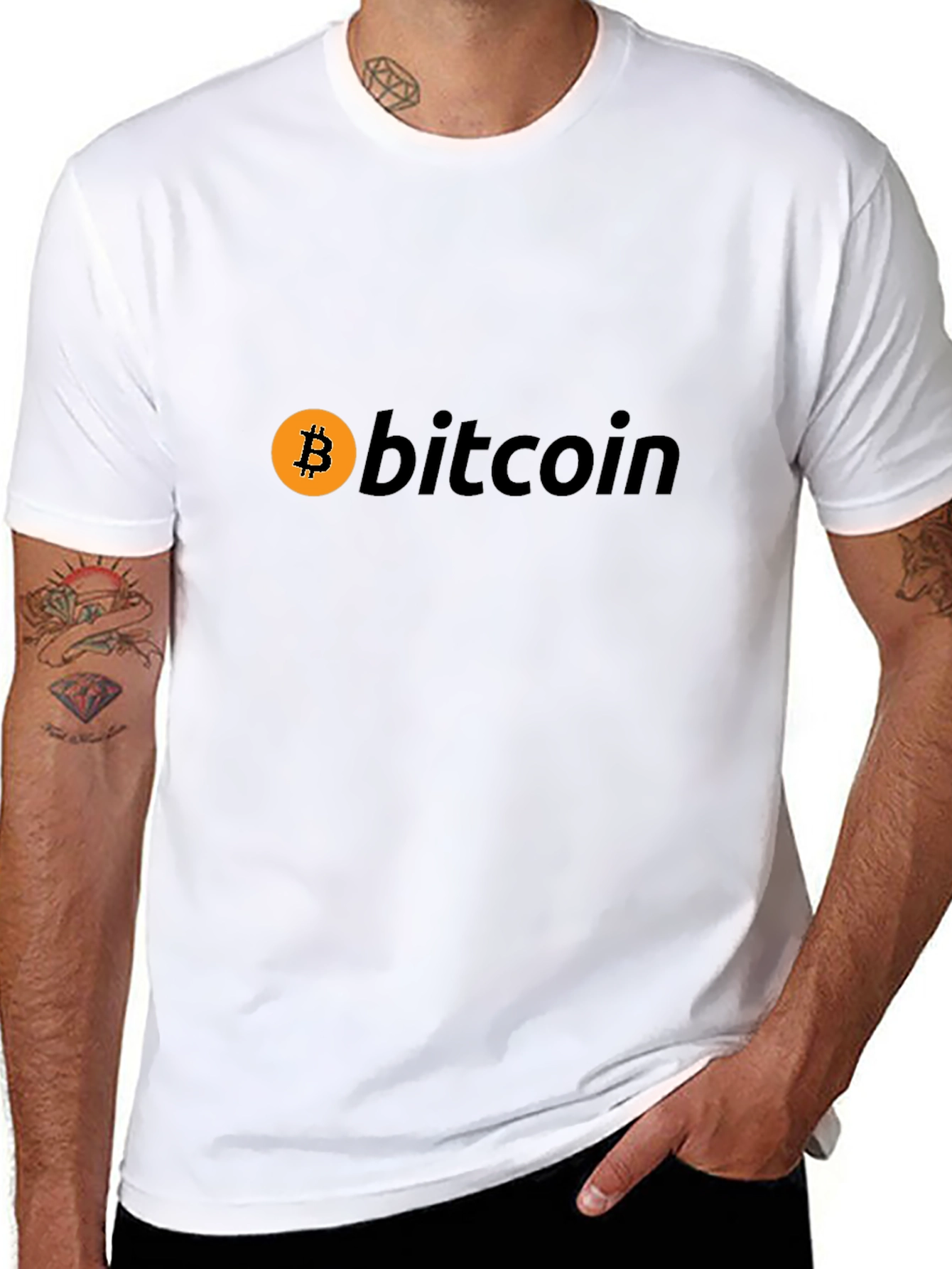 Bitcoin Graphic Tee - Crypto Enthusiast Shirt