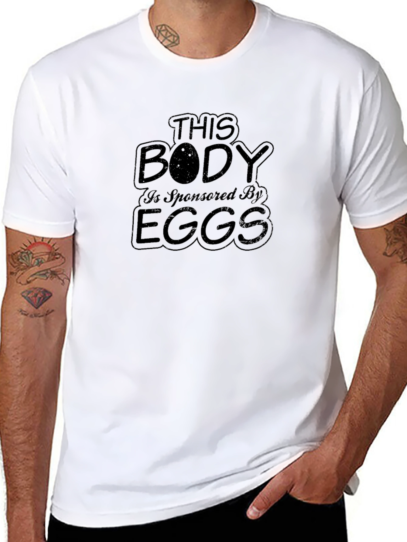 This Body is Sponsored by Eggs T-Shirt
