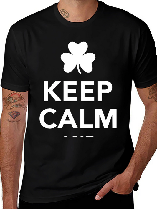 Keep Calm St. Patricks Day Graphic T-Shirt