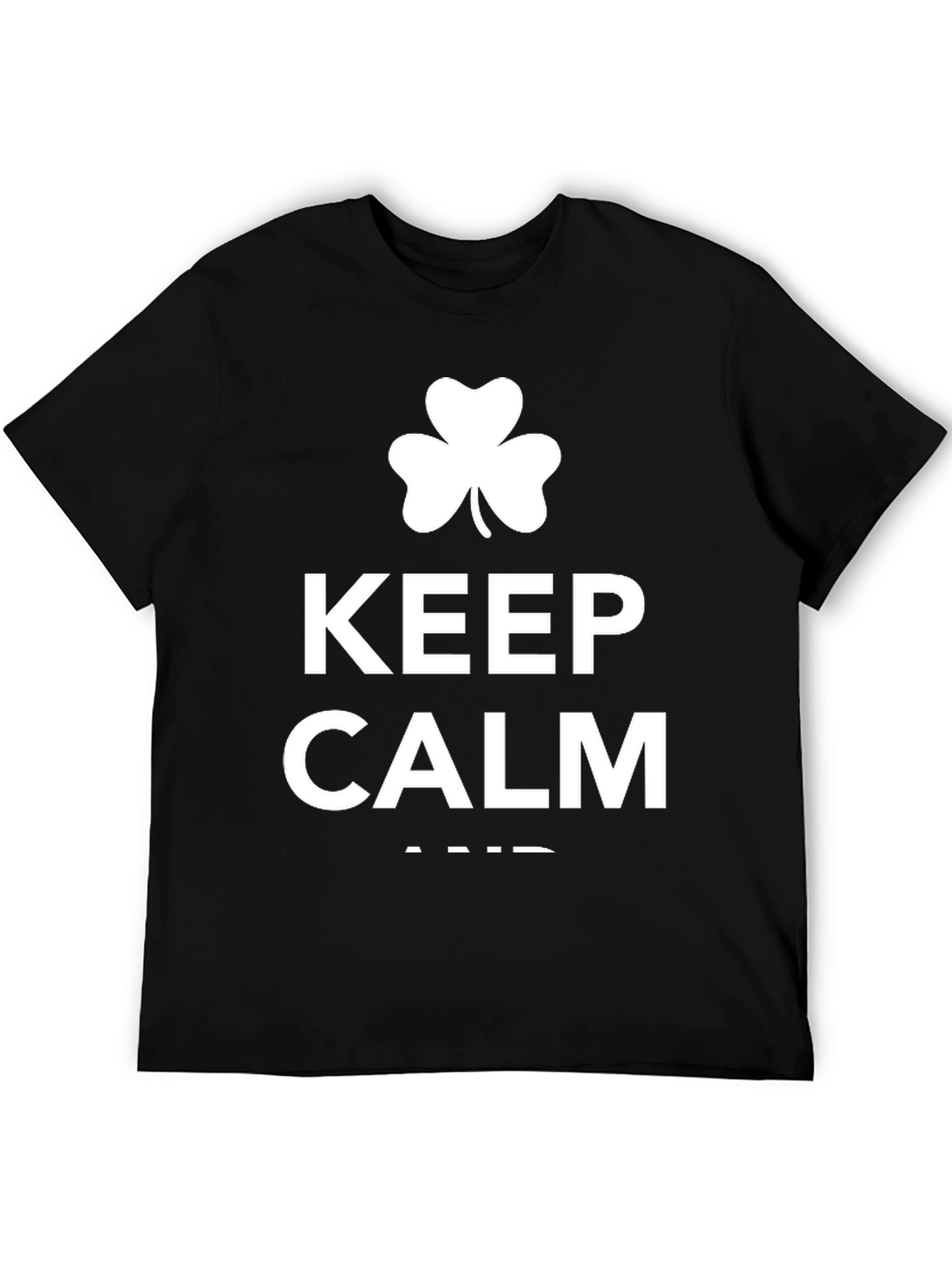 Keep Calm St. Patricks Day Graphic T-Shirt