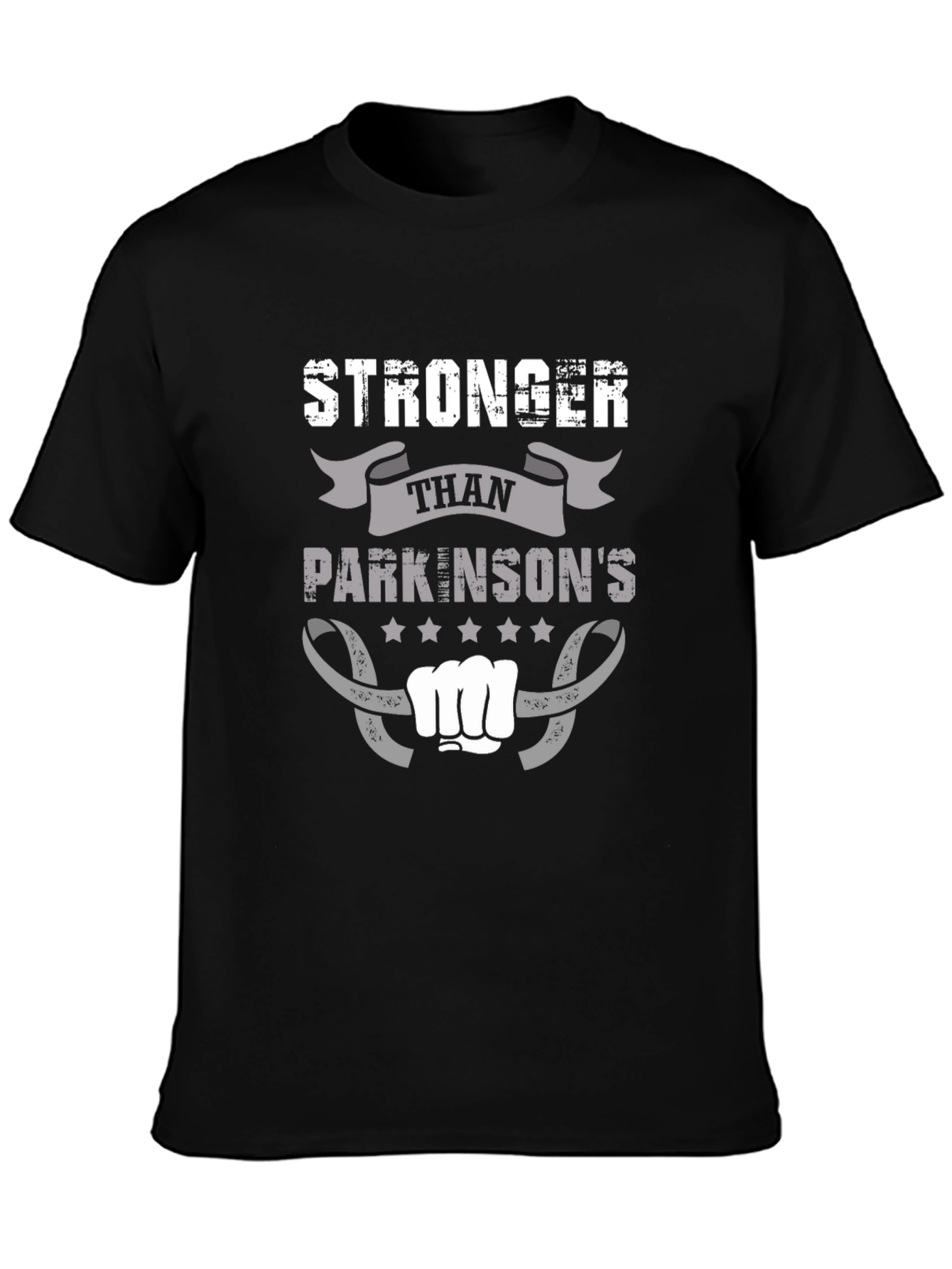 Stronger Than Parkinsons Awareness T-Shirt