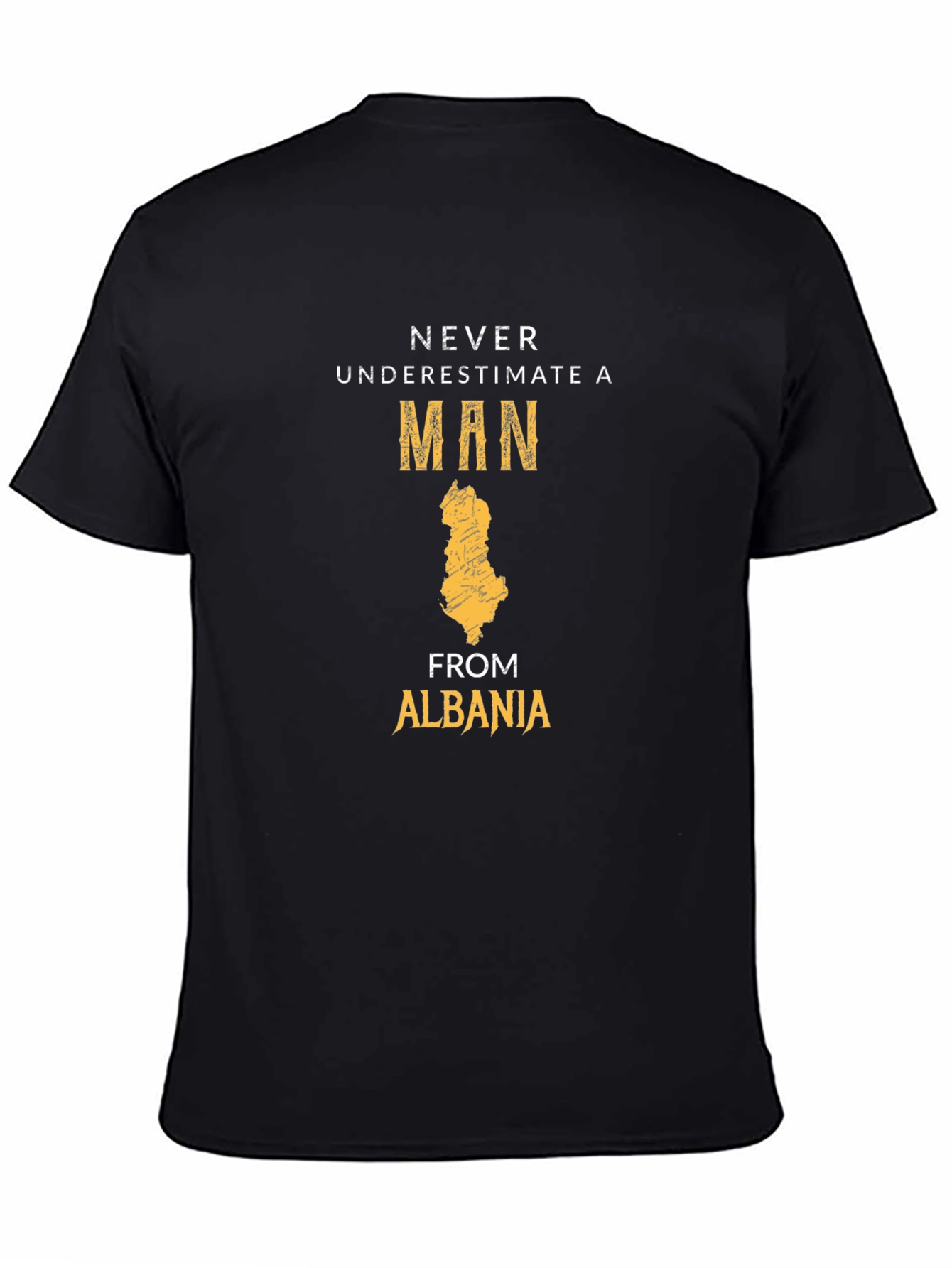 Never Underestimate Albania Man T-Shirt