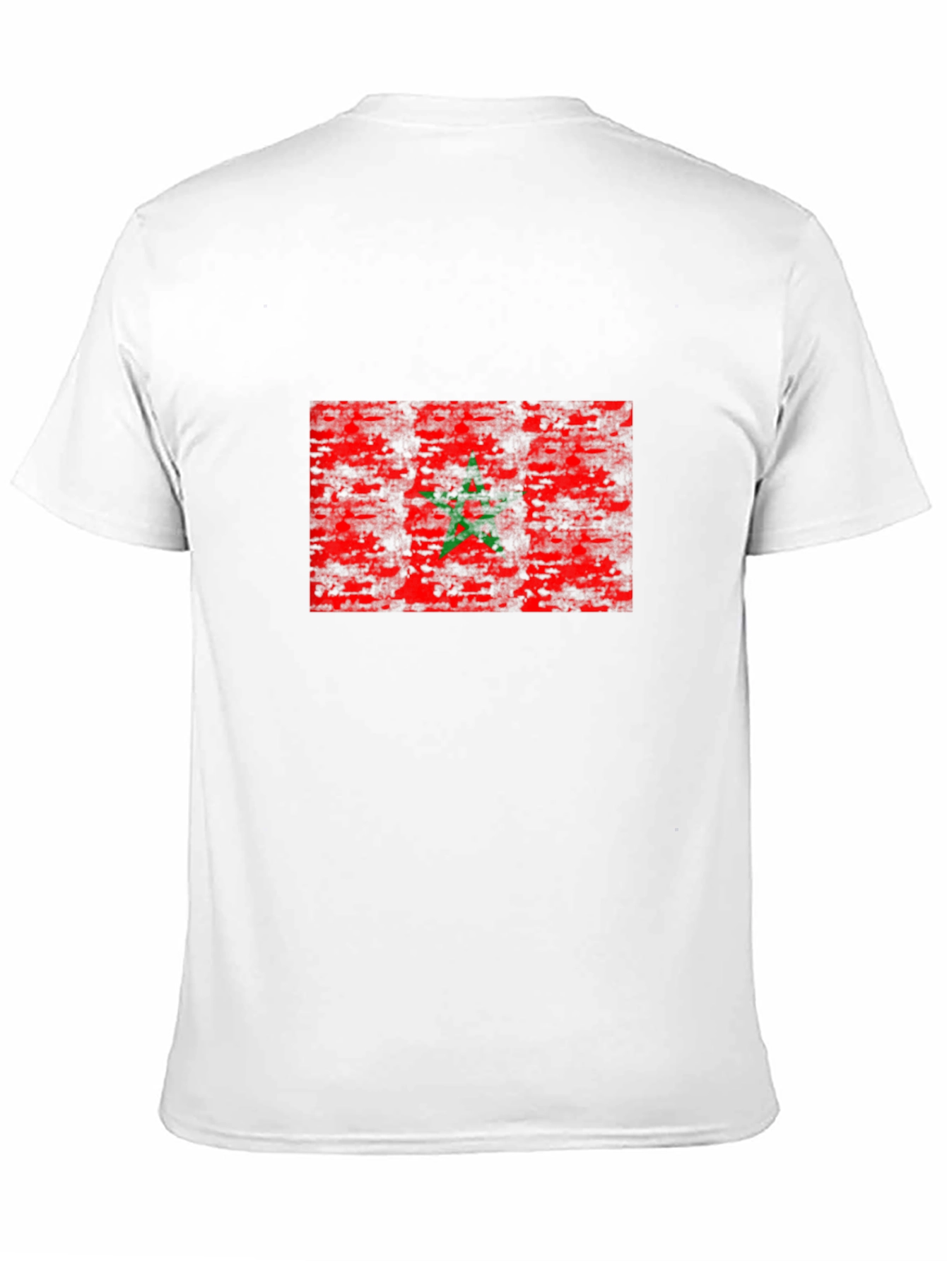 Moroccan Flag Graphic T-Shirt