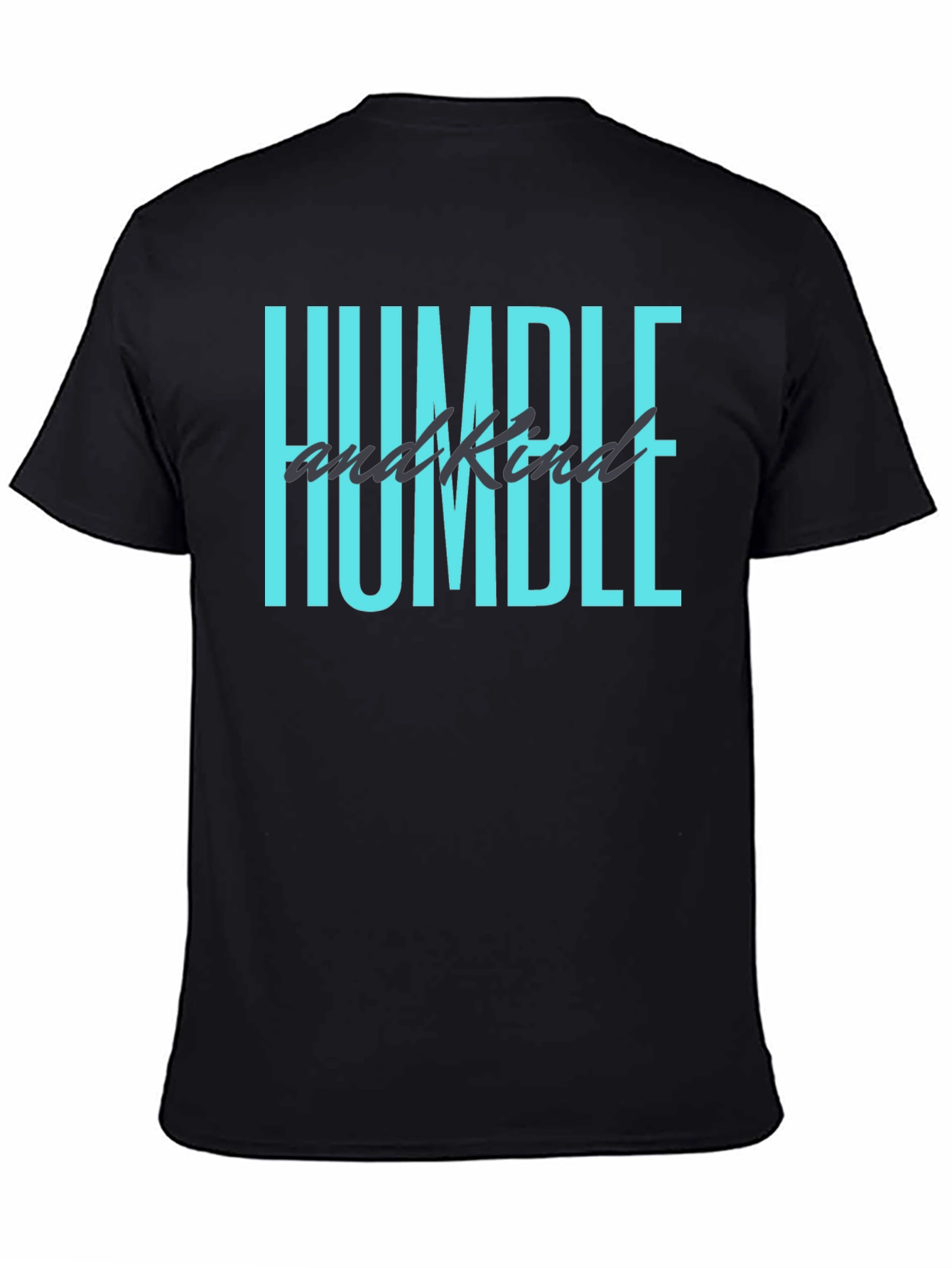 Humble & Kind Graphic Tee - Black Casual Shirt