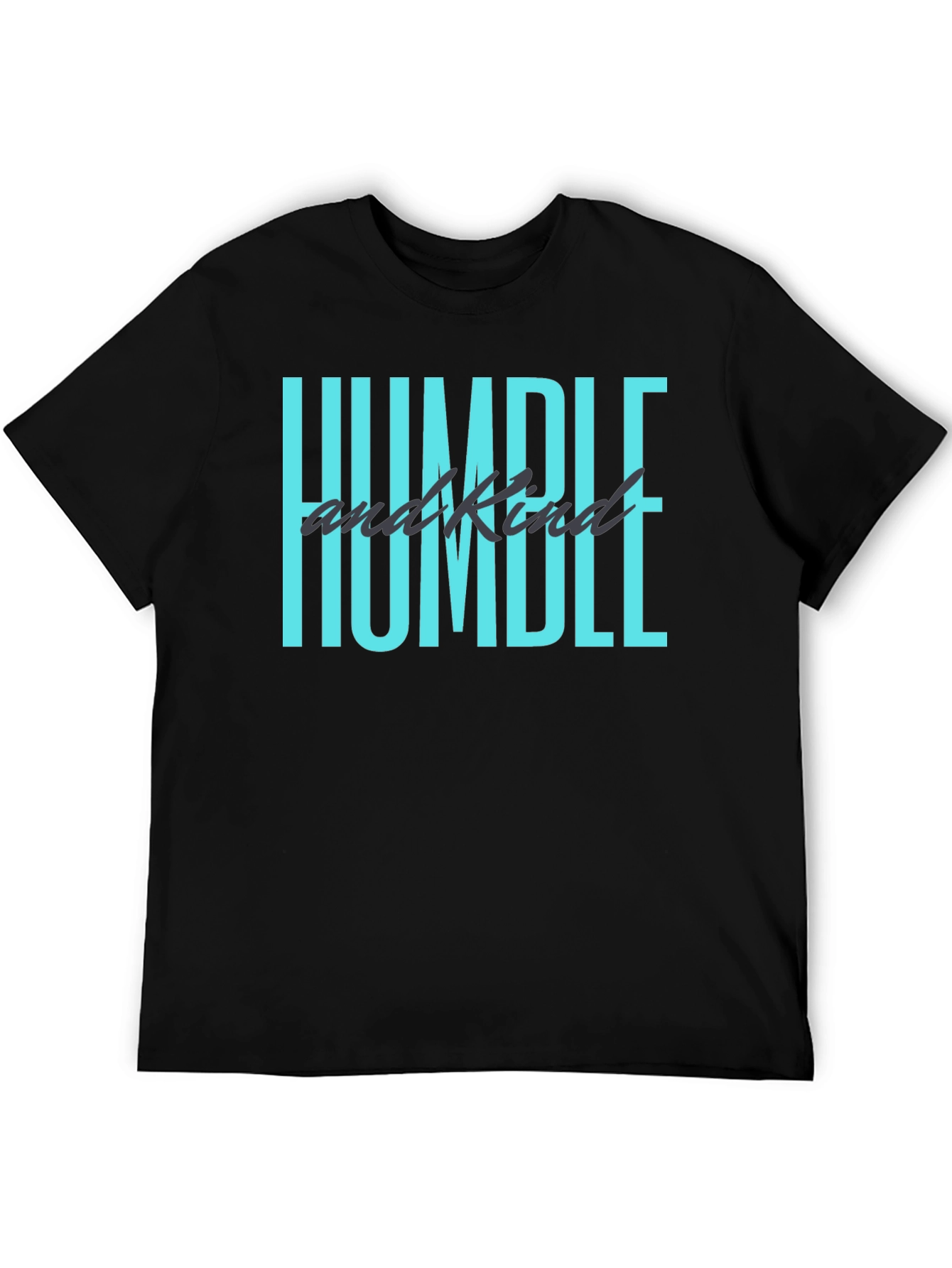 Humble & Kind Graphic Tee - Black Casual Shirt