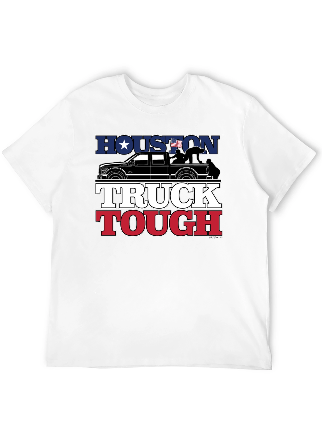 Houston Truck Tough Graphic Tee