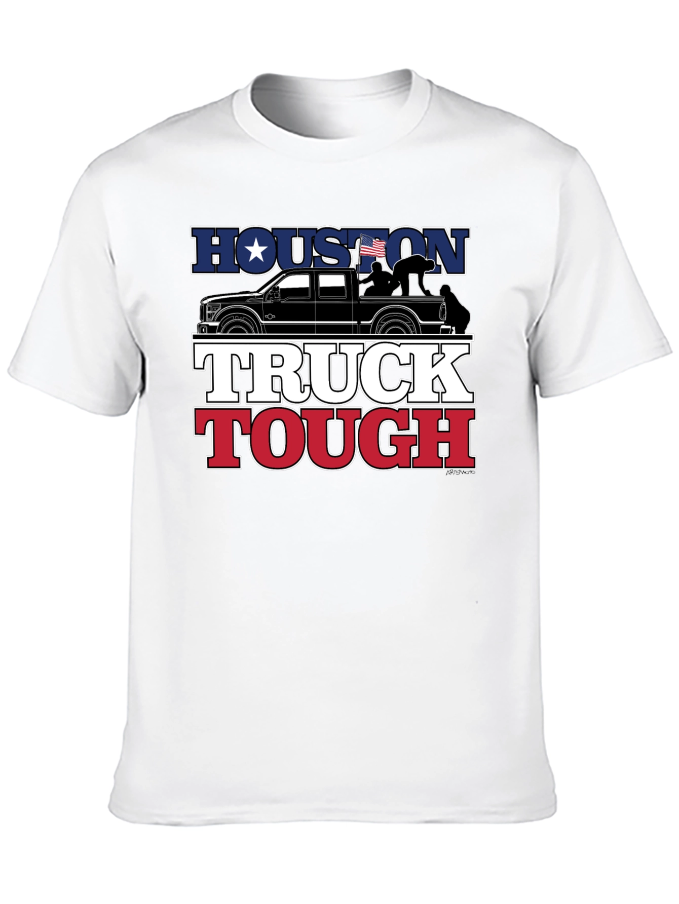 Houston Truck Tough Graphic Tee