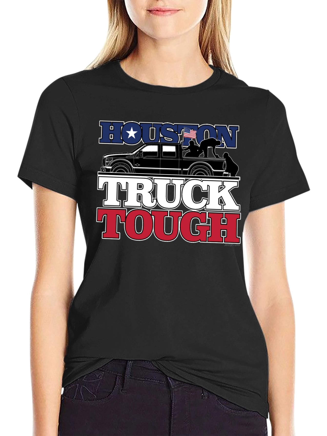 Houston Truck Tough Graphic Tee